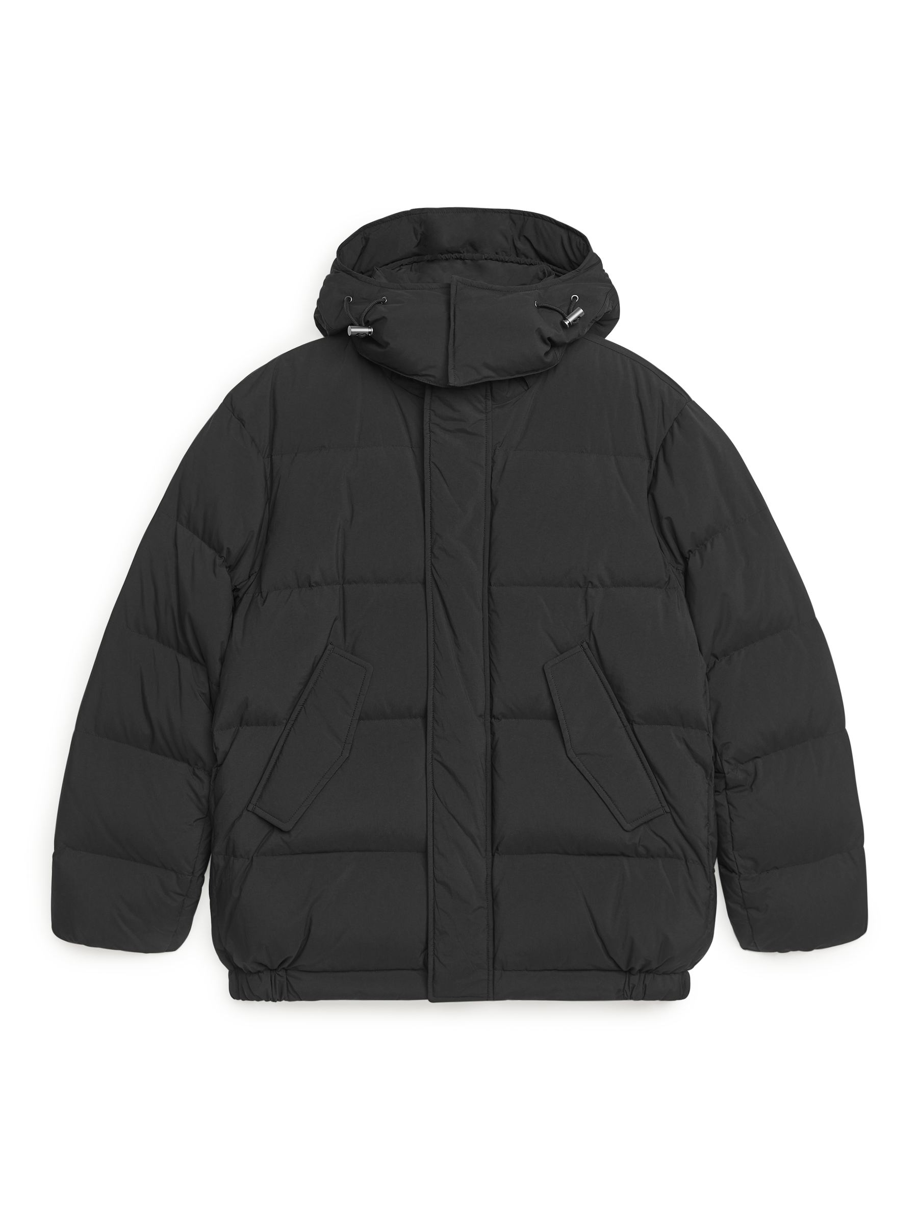 Boxy Down Puffer Jacket - Black - Corte holgado - Men - StillMedia/DescriptiveStillLife - 1