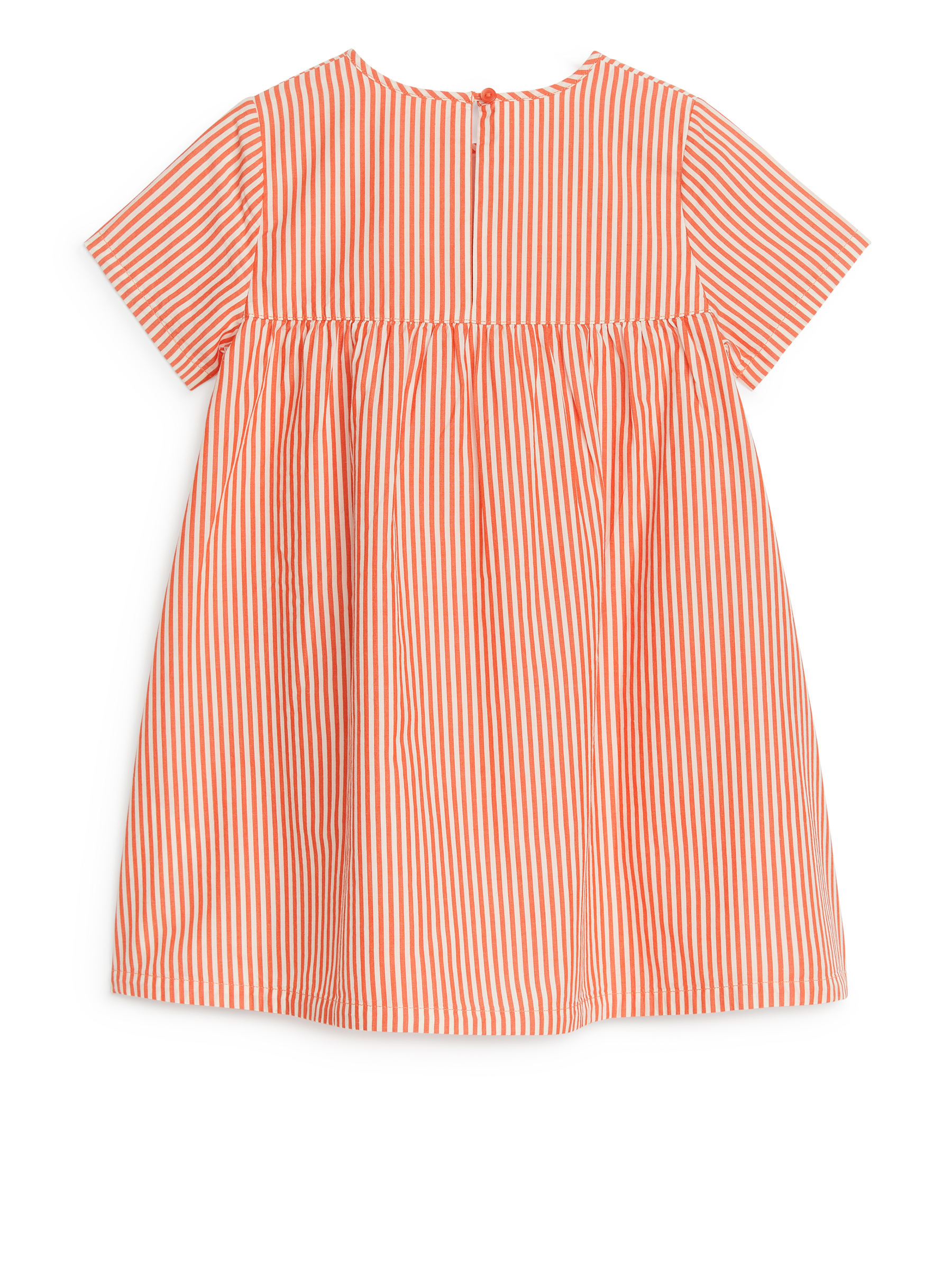 Baumwollkleid - Weiß/Rot - Regular Fit - Kinder - StillMedia/DescriptiveStillLife - 2