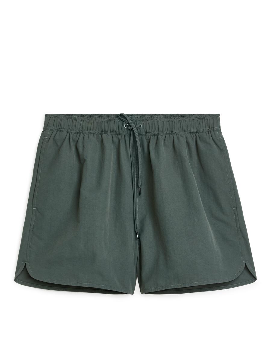 Badeshorts - Dunkelgrün - Regular Fit - Men - 0870240005