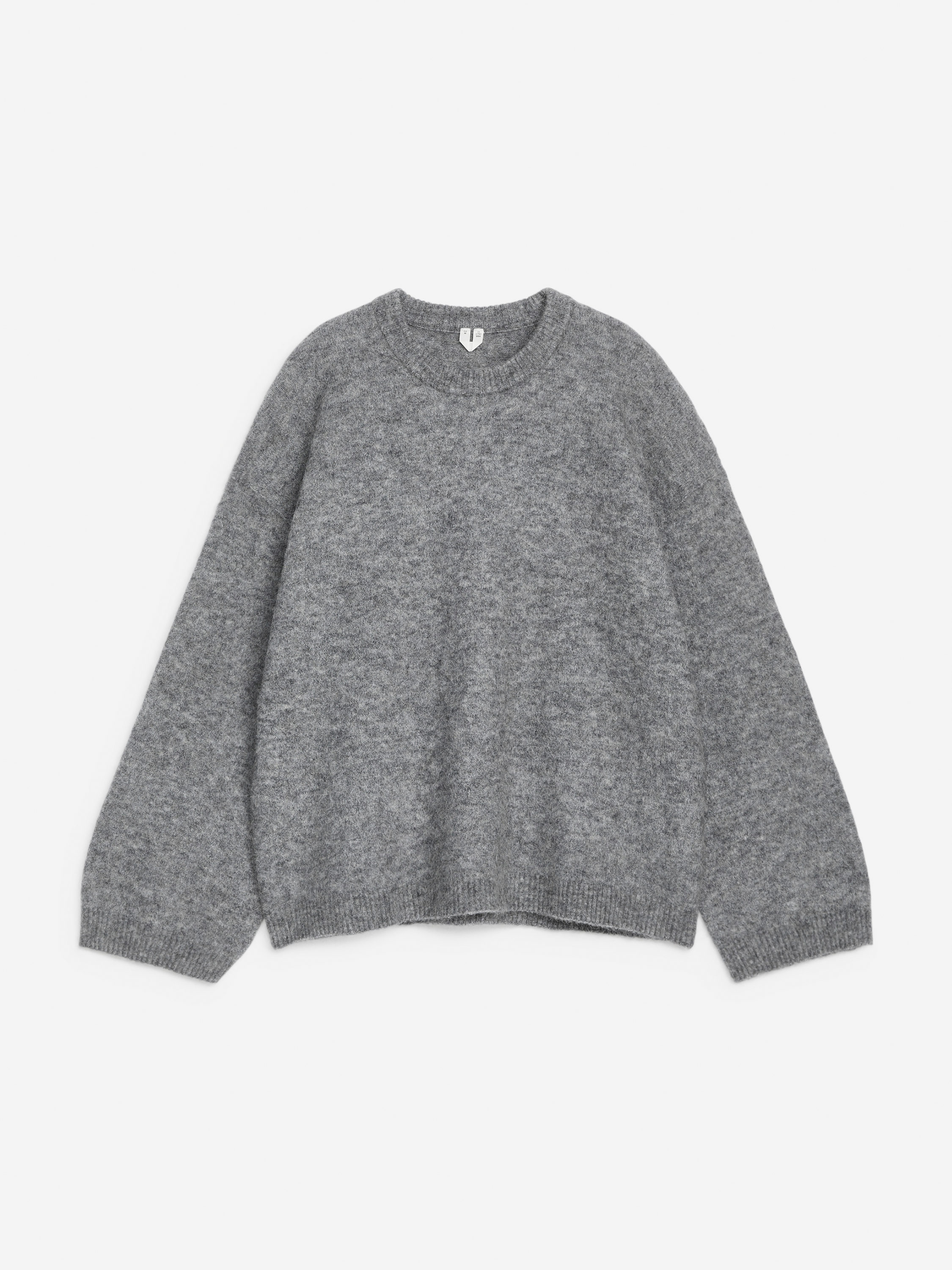Mohair-Wool Blend Jumper – Dark Grey – Women – ARKET WW Mohair-Wool Blend Jumper – Dark Grey – Women – ARKET WW