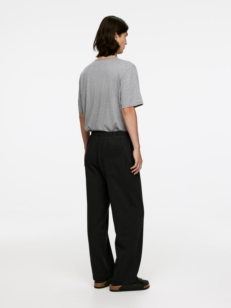 French Terry Sweatpants-#272628-13029