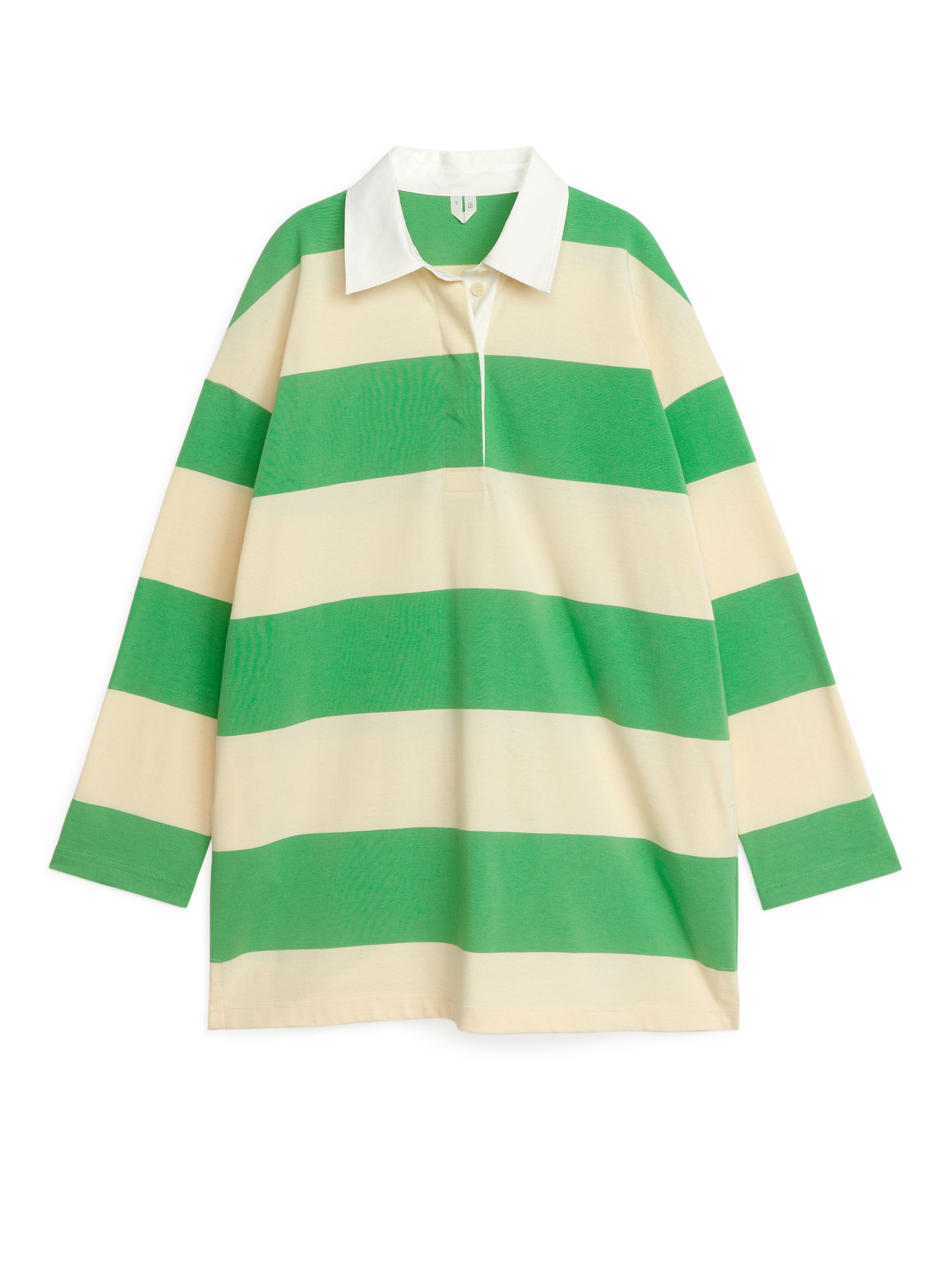 Rugbyklänning i oversize-passform-#ECE1C6-722