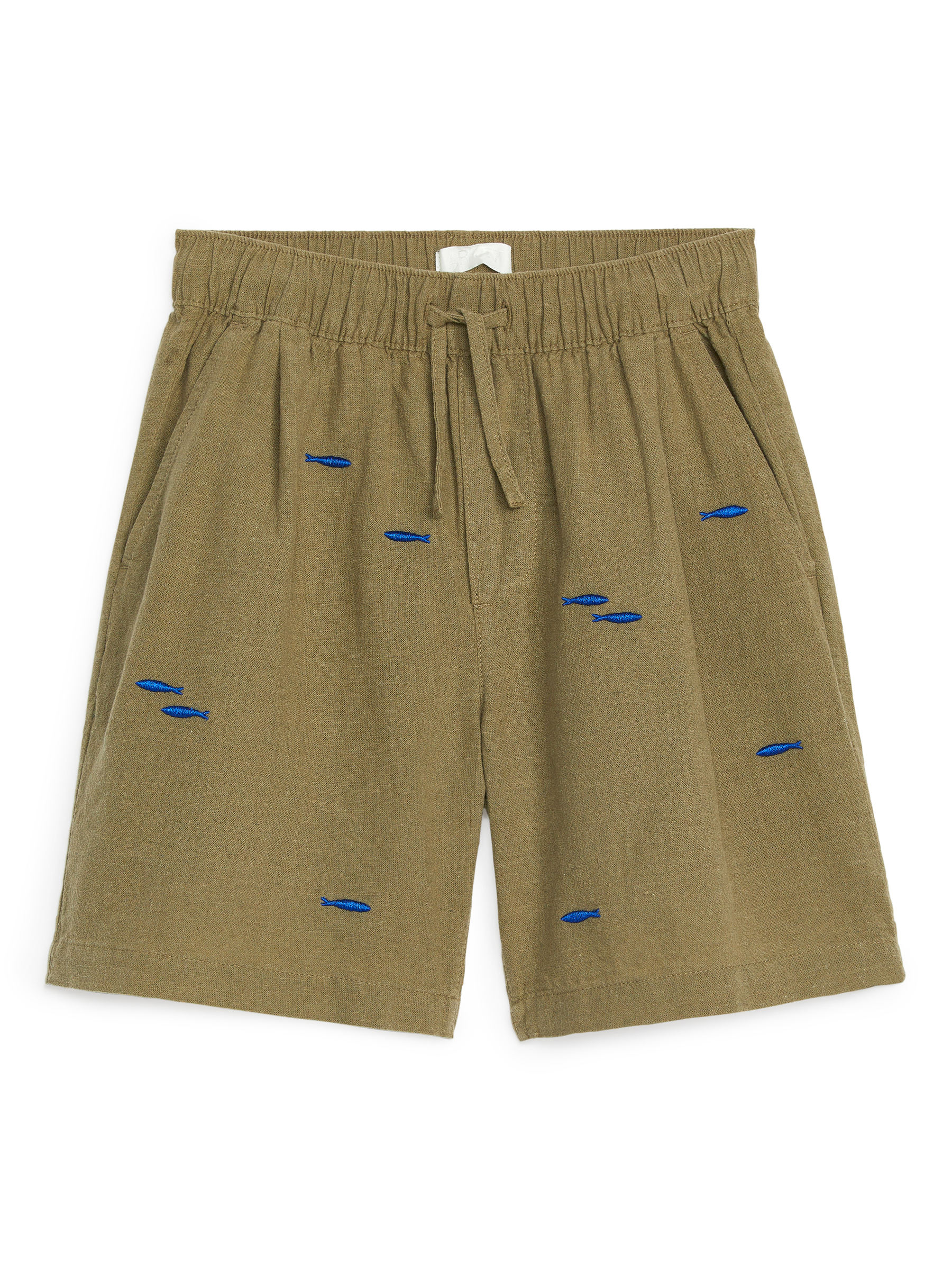 Bestickte Shorts - Khaki - Regular Fit - Kinder - StillMedia/DescriptiveStillLife - 2