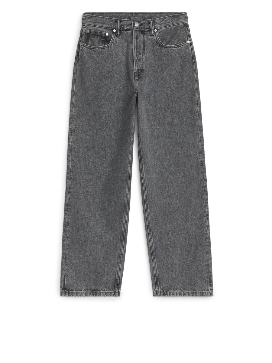 MIST Wide Jeans-#A2A3A3-11582