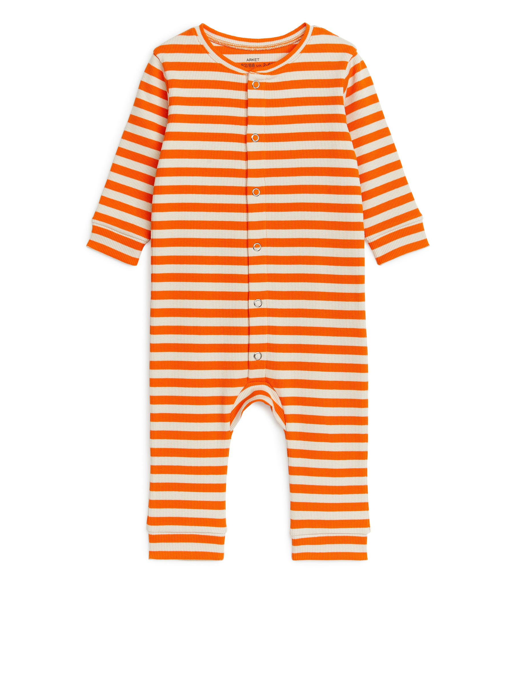 Mono de punto de canalé-#D8732B-3799