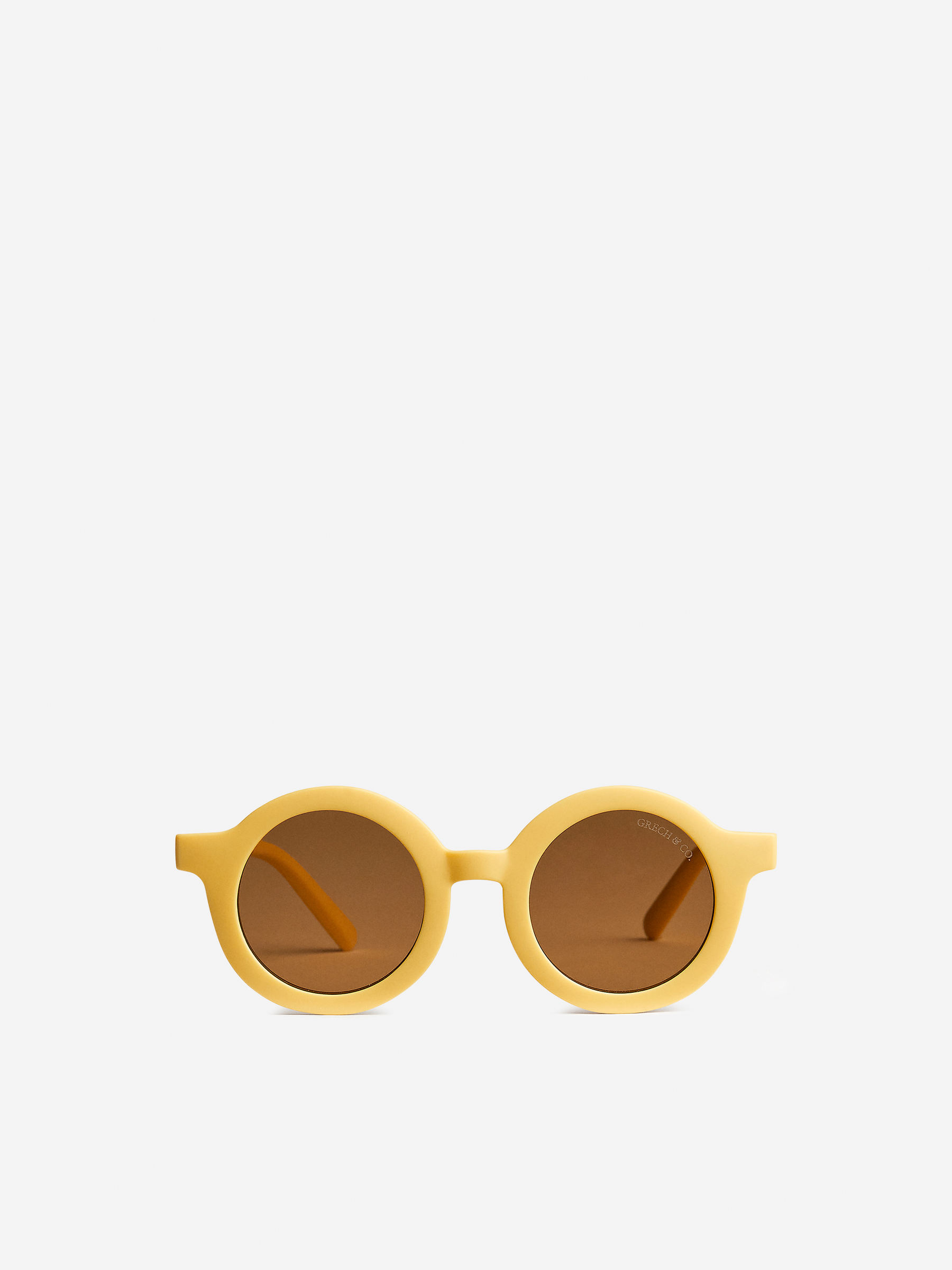 Grech & Co. Round Sunglasses-#DFDF9E-15004
