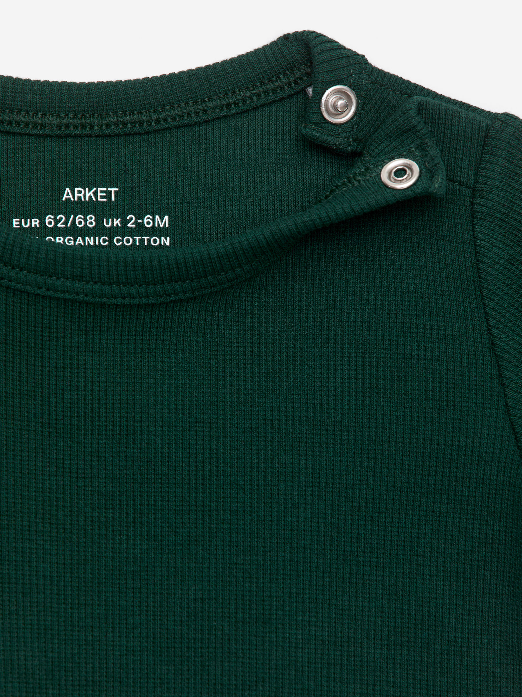 Body à manches longues côtelé - Vert foncé - Slim fit - Enfant - StillMedia/DescriptiveDetail - 6