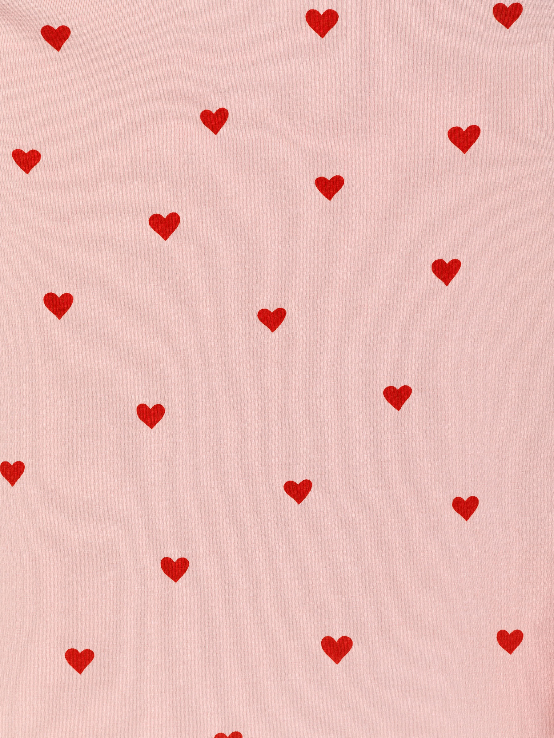 Jersey Pyjama Set - Pink/Hearts - Regular fit - Children - StillMedia/DescriptiveDetail - 3