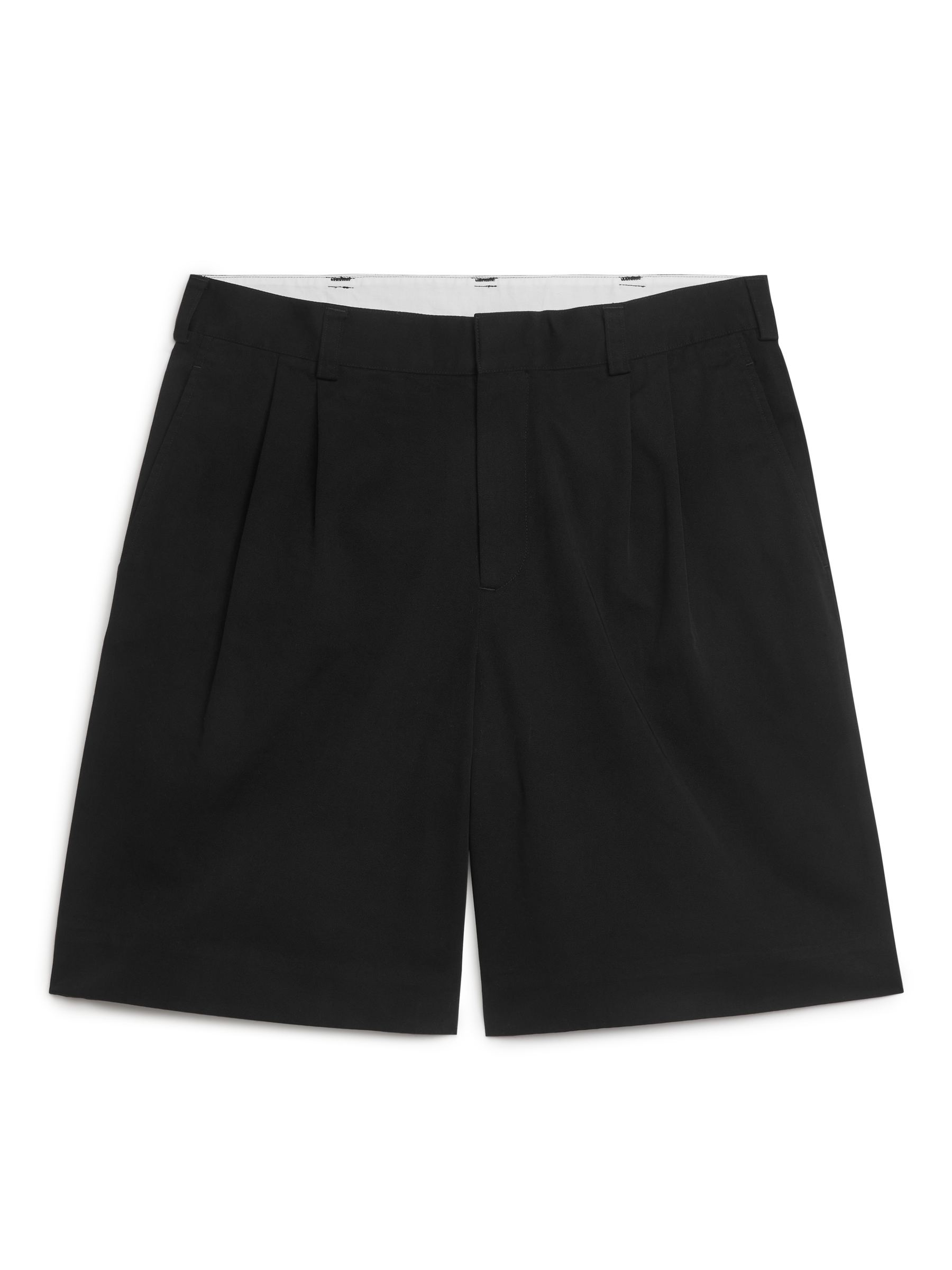 Vida bomullsshorts - Svart - Regular fit - Men - StillMedia/DescriptiveStillLife - 1