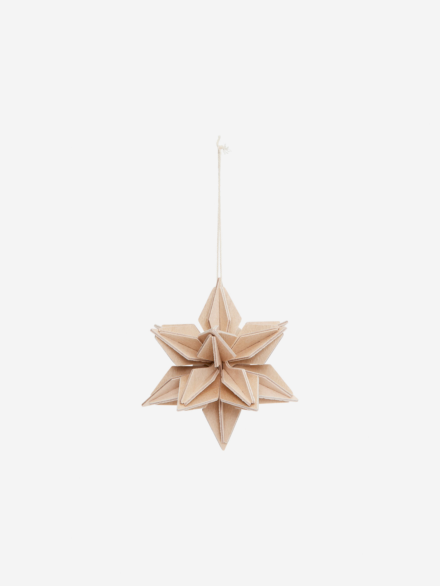 Lovi Star Decoration 7 cm-#CCBE9B-13777