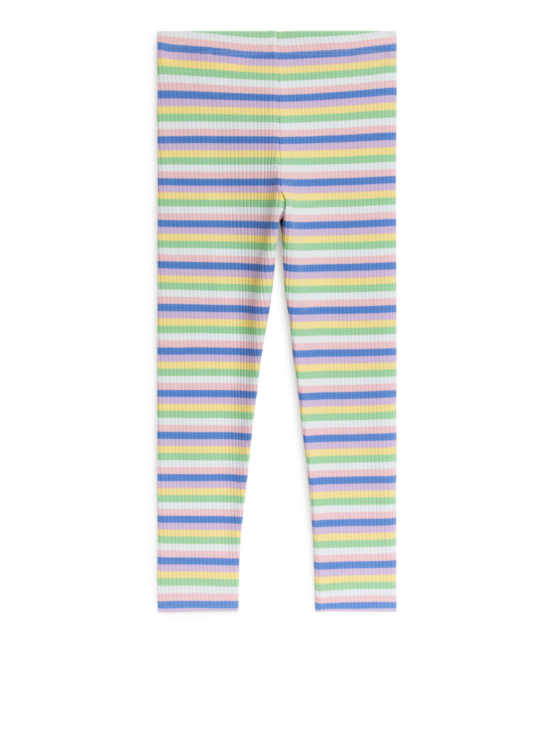 Ribbed Leggings - Multi Pastels - Slim fit - Children - StillMedia/DescriptiveStillLife - 2