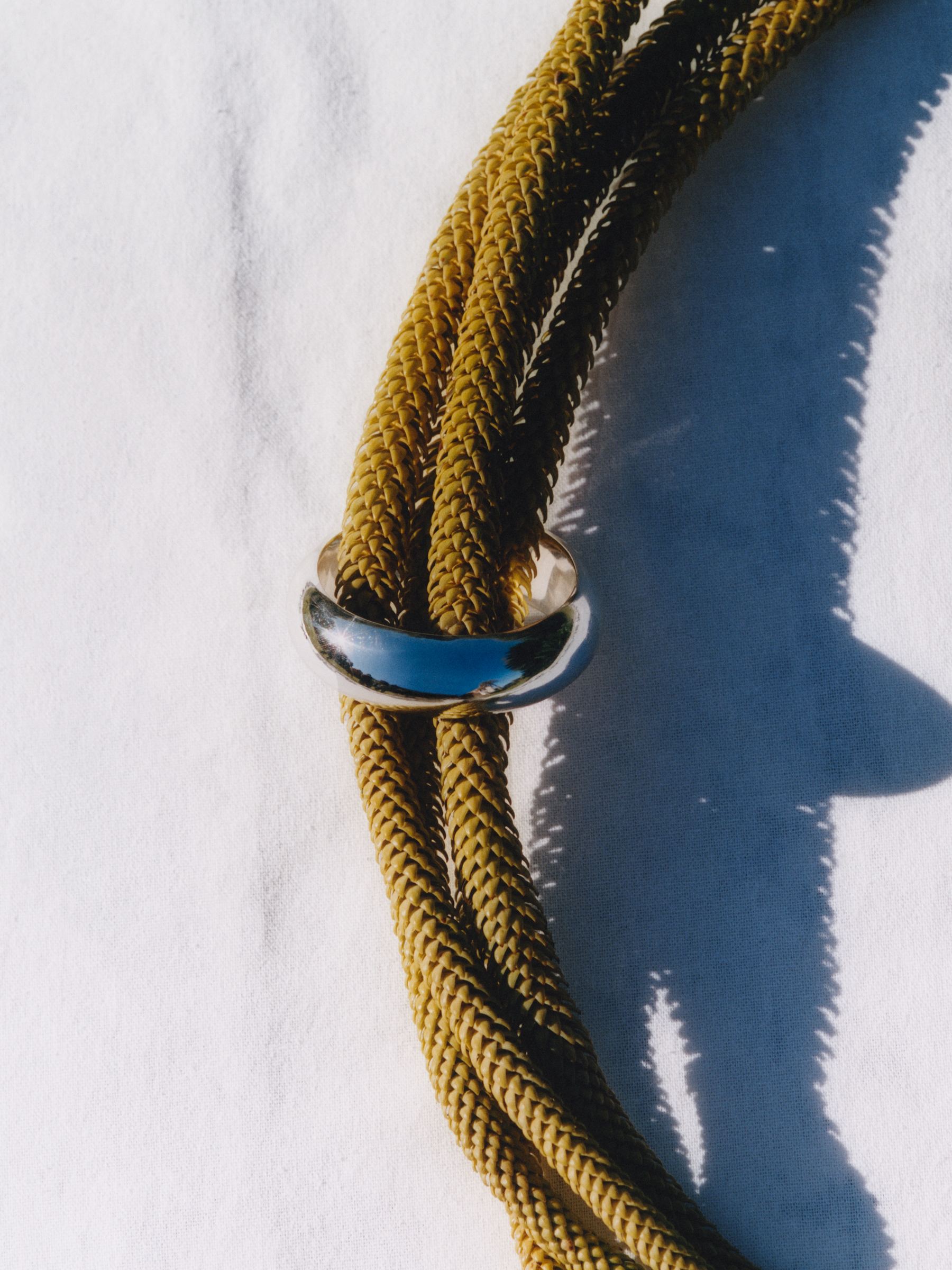 Silver-Plated Bangle - Silver - Women - StillMedia/Environmental - 1