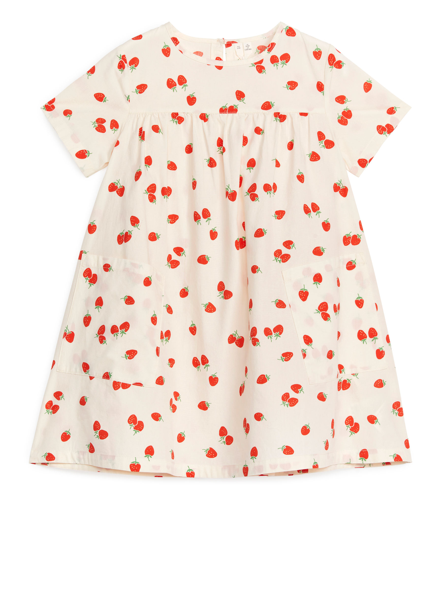 Cotton Dress - White - Regular fit - Children - 0607719028