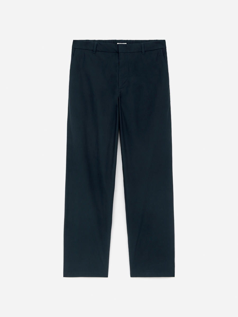ARKET Men's  Poplin Trousers Blue,  size 54