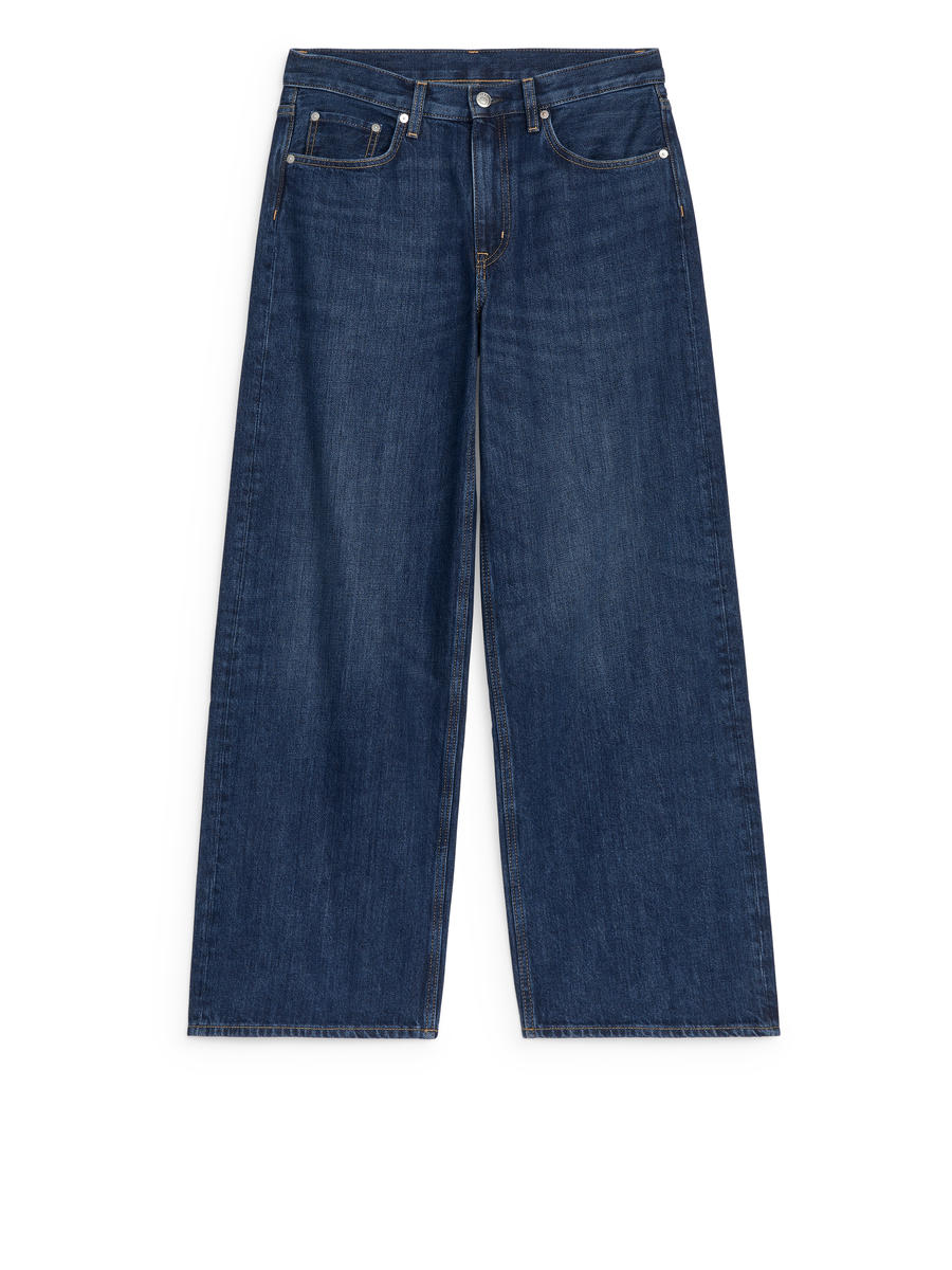 CLOUD Low Loose Jeans-#586986-12390