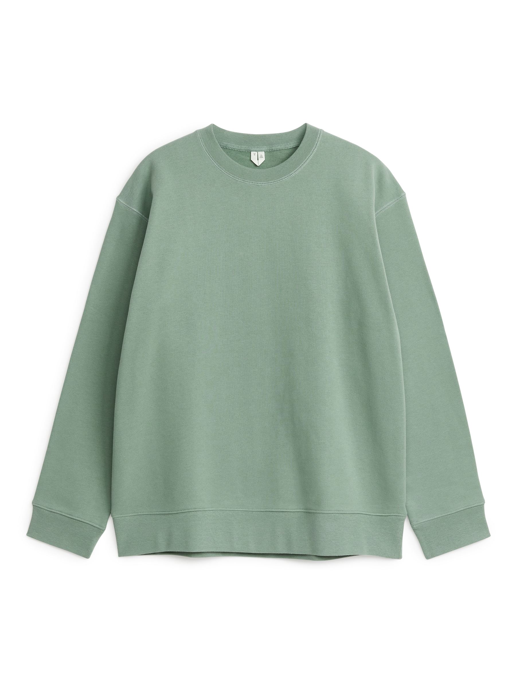 Luźna polarowa bluza - Sage Green - Fason swobodny - Men - StillMedia/DescriptiveStillLife - 1