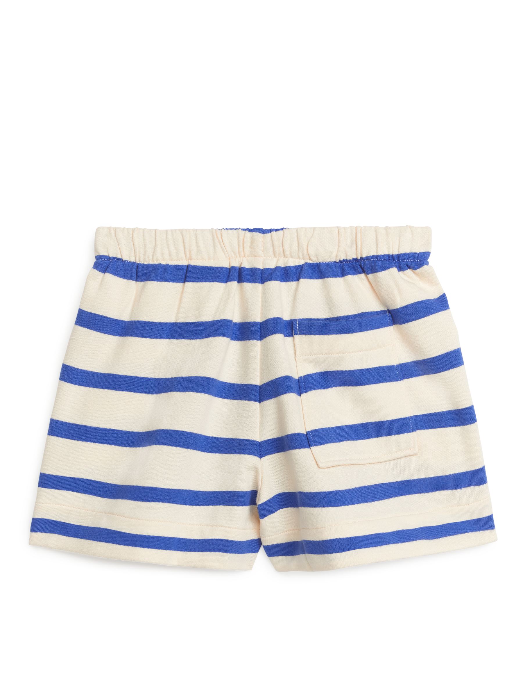 French Terry Shorts - Blue/Stripe - Relaxed fit - Children - StillMedia/DescriptiveStillLife - 2