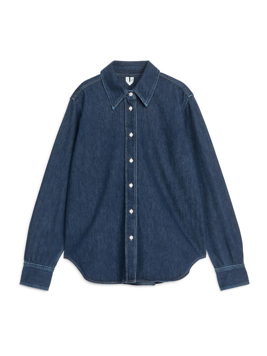 Denim Shirt-#516899-7173