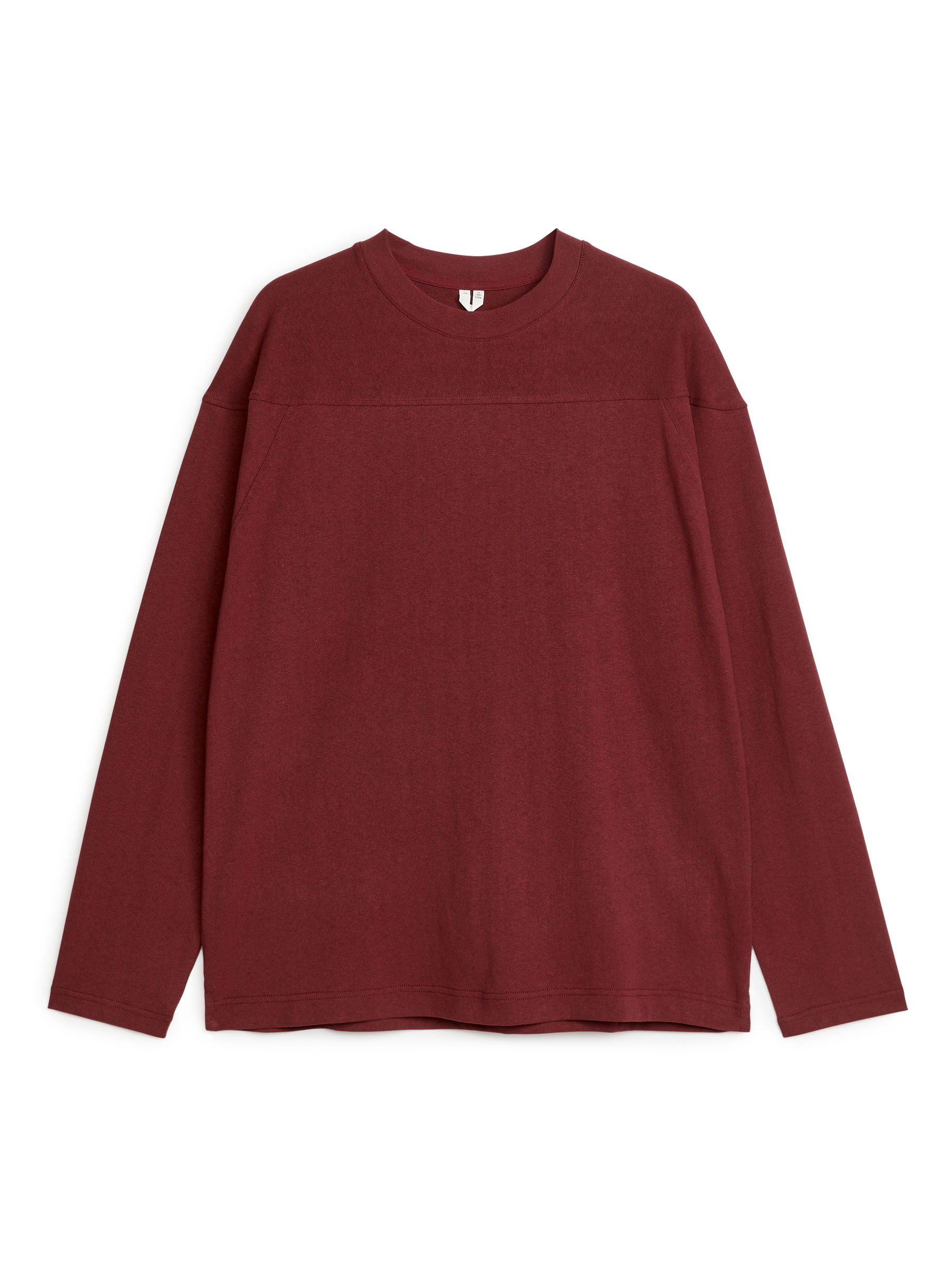 Long-Sleeve T-Shirt - Burgundy - Relaxed fit - Men - StillMedia/DescriptiveStillLife - 1