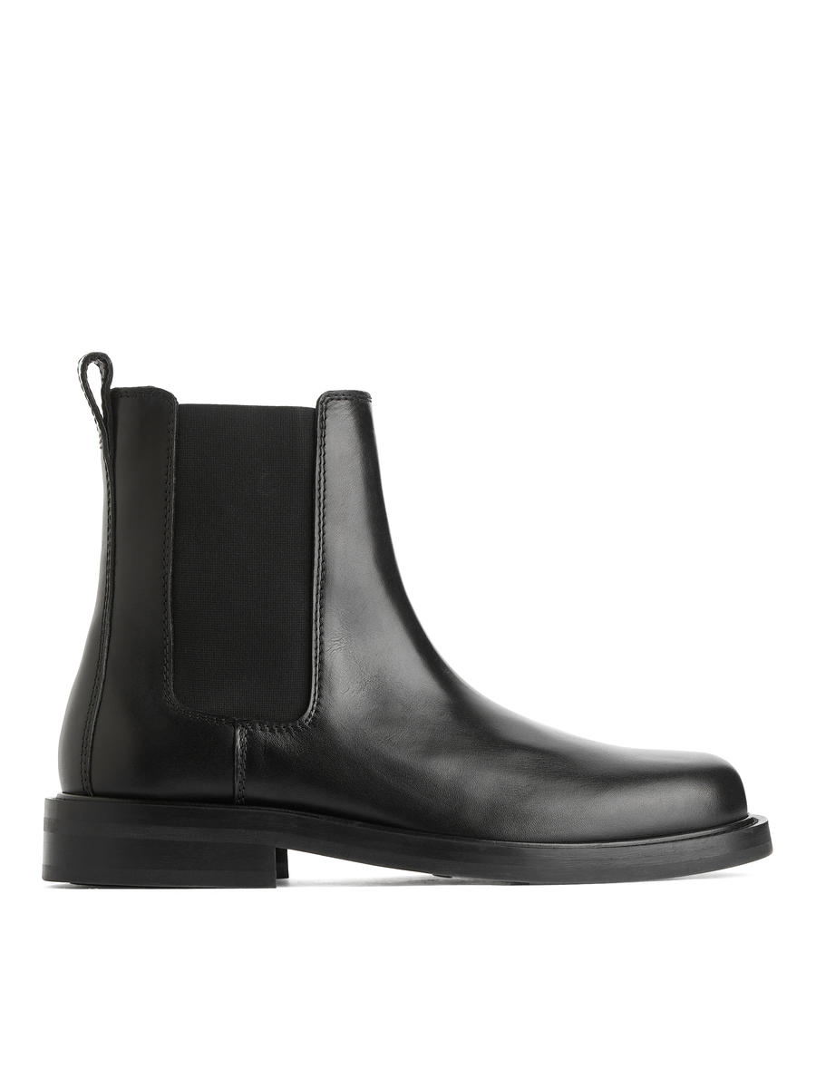 Leather Chelsea Boots-#272628-12907