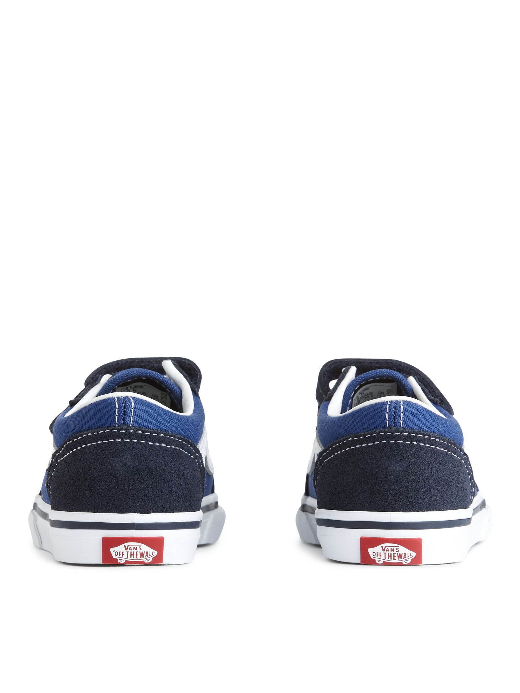 Baskets Vans Old Skool à scratch pour enfant - Bleu foncé/Blanc - Enfant - StillMedia/DescriptiveStillLife - 2