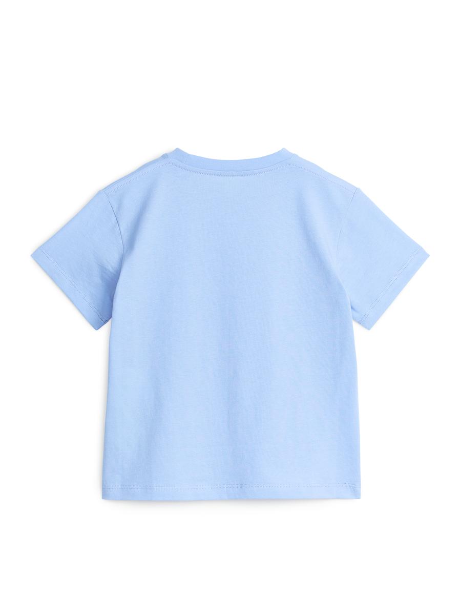 T-Shirt mit Rundhalsausschnitt - Hellblau - Regular Fit - Children - 1133248006