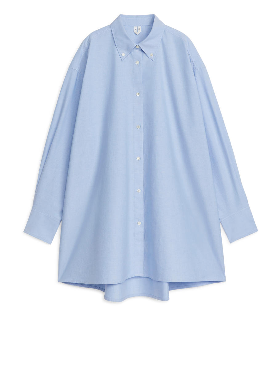 Relaxed Oxford Shirt-#ADBED3-7479