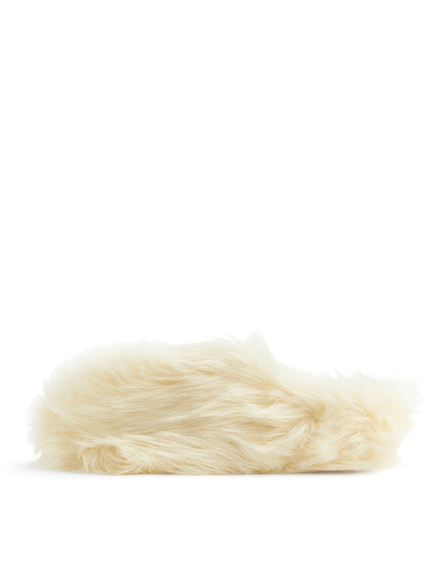 Fluffy Indoor Slippers-#DCD6C7-6329