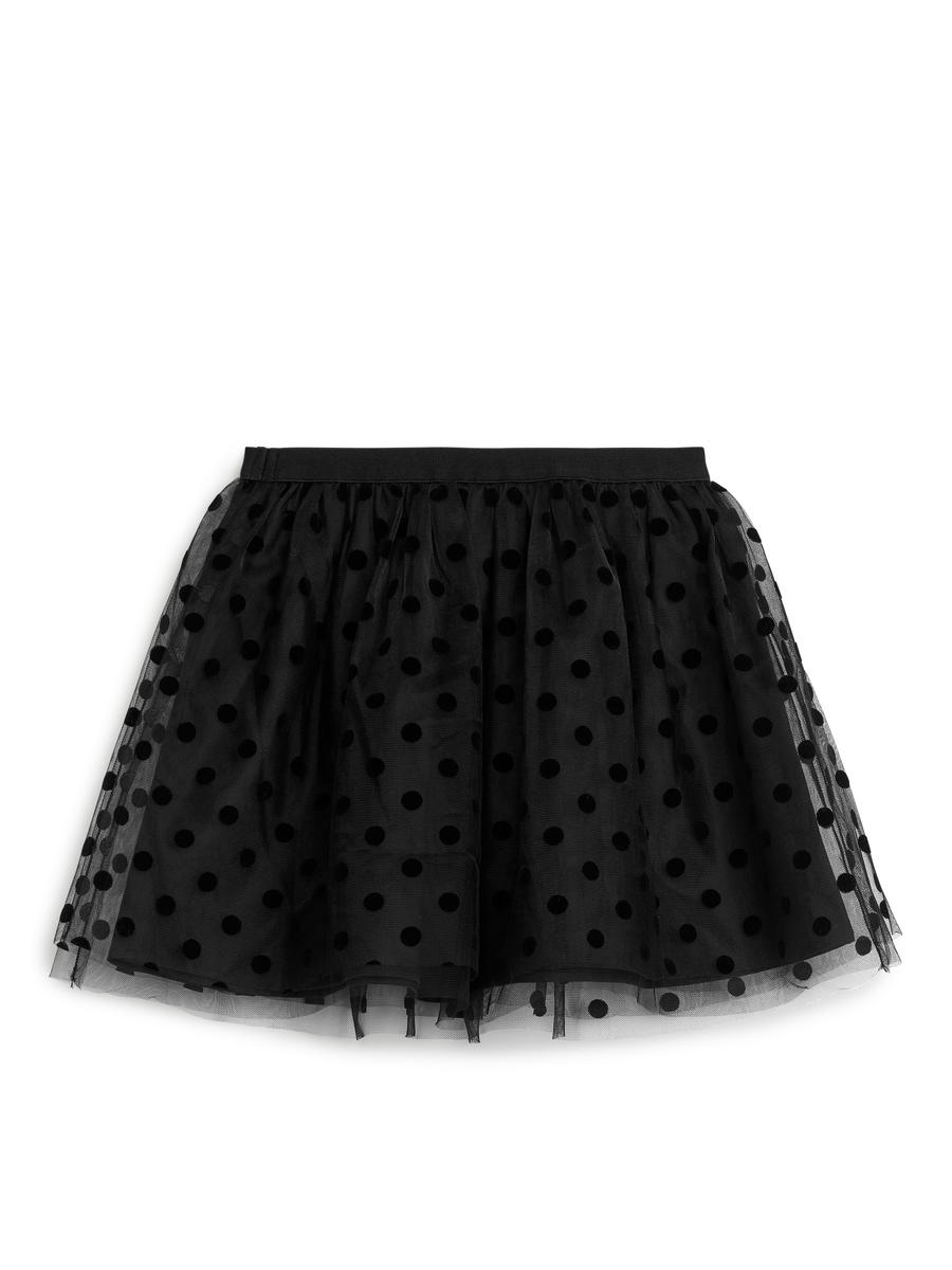 Tulle Skirt-#272628-6414