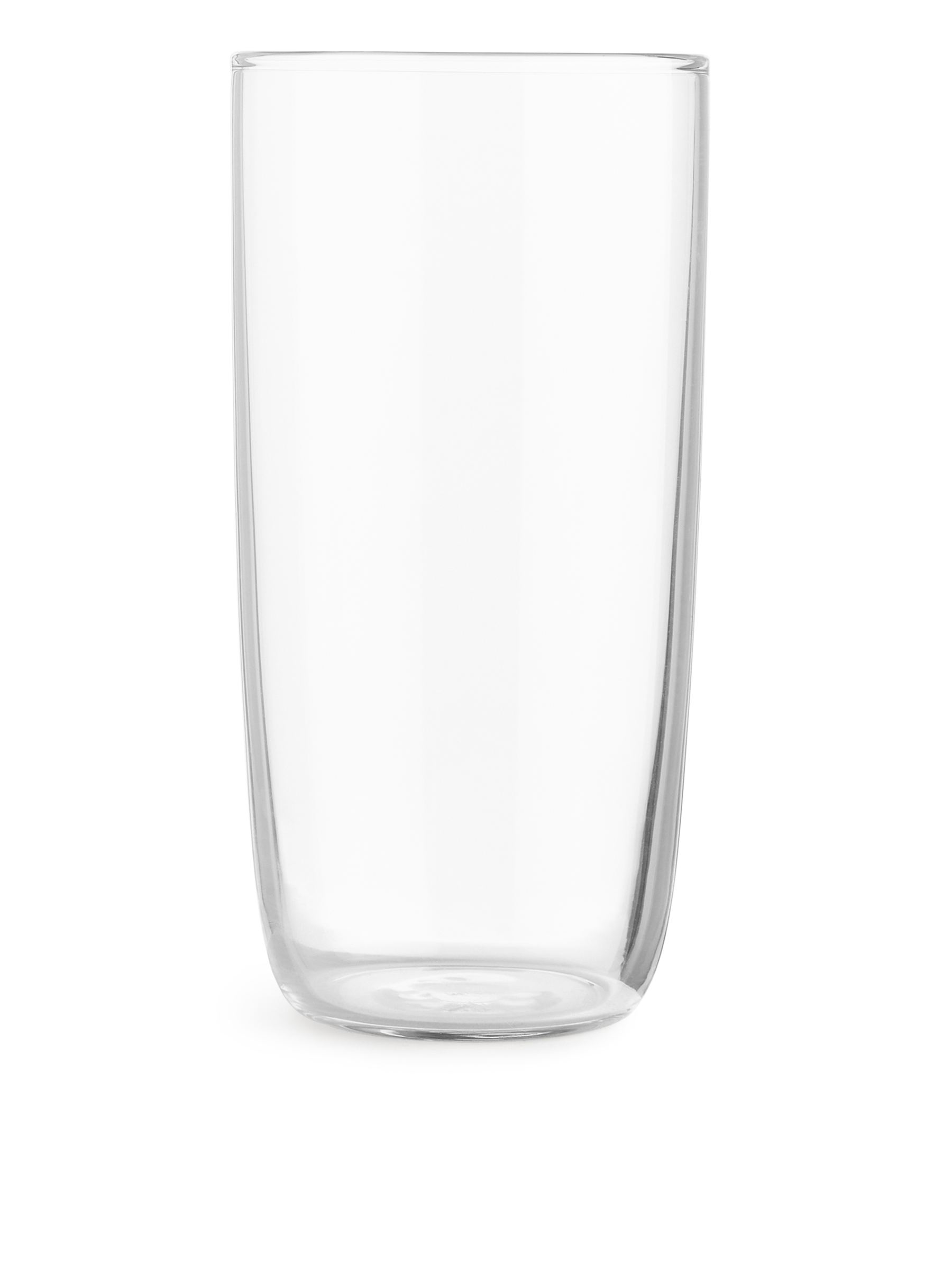 Tall Drinking Glass Set 2 - Clear Glass - Homeware - StillMedia/DescriptiveStillLife - 1