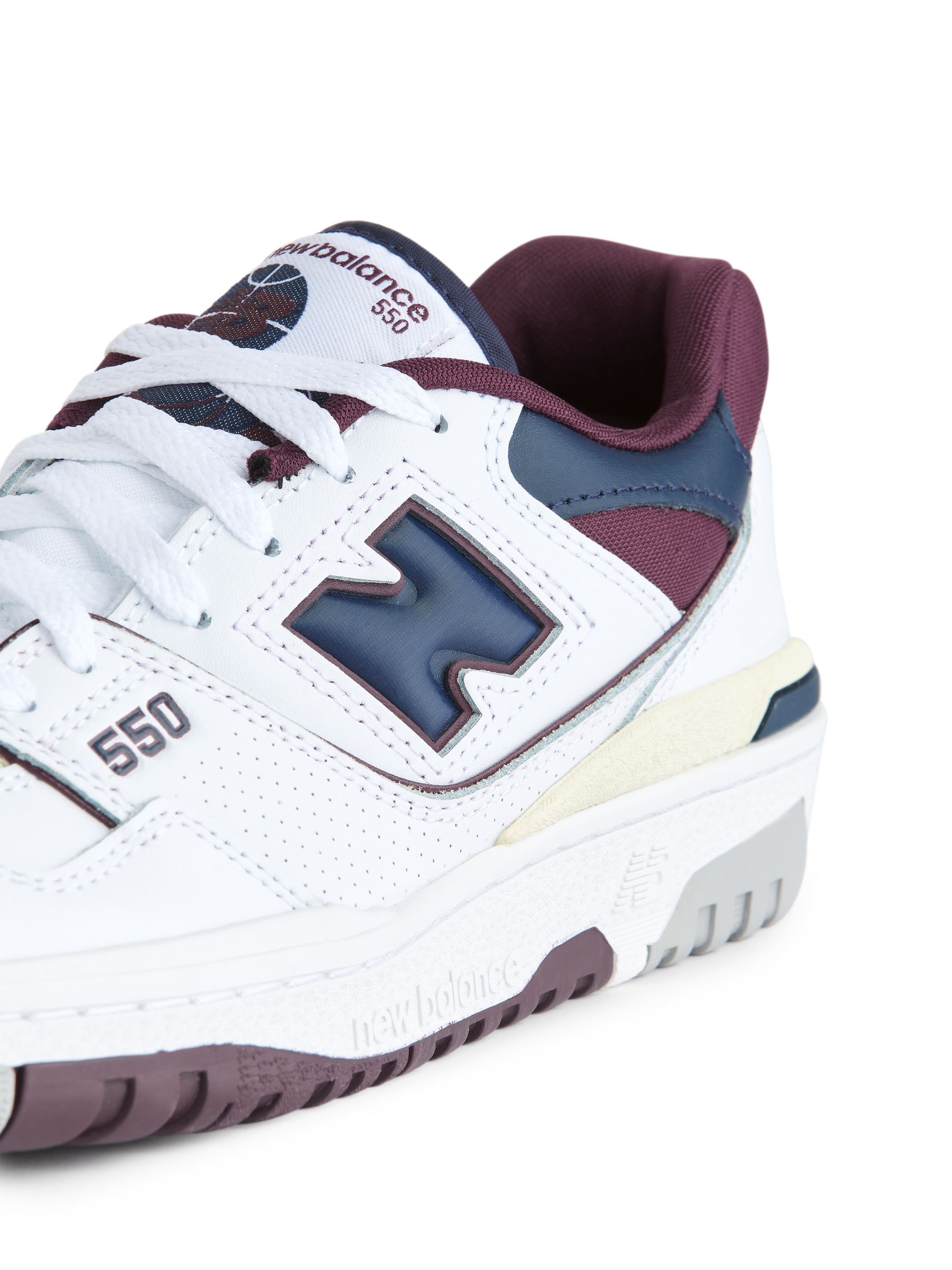 Sneakers New Balance 550 - Bianco/Bordeaux/Blu - Women - StillMedia/DescriptiveDetail - 1