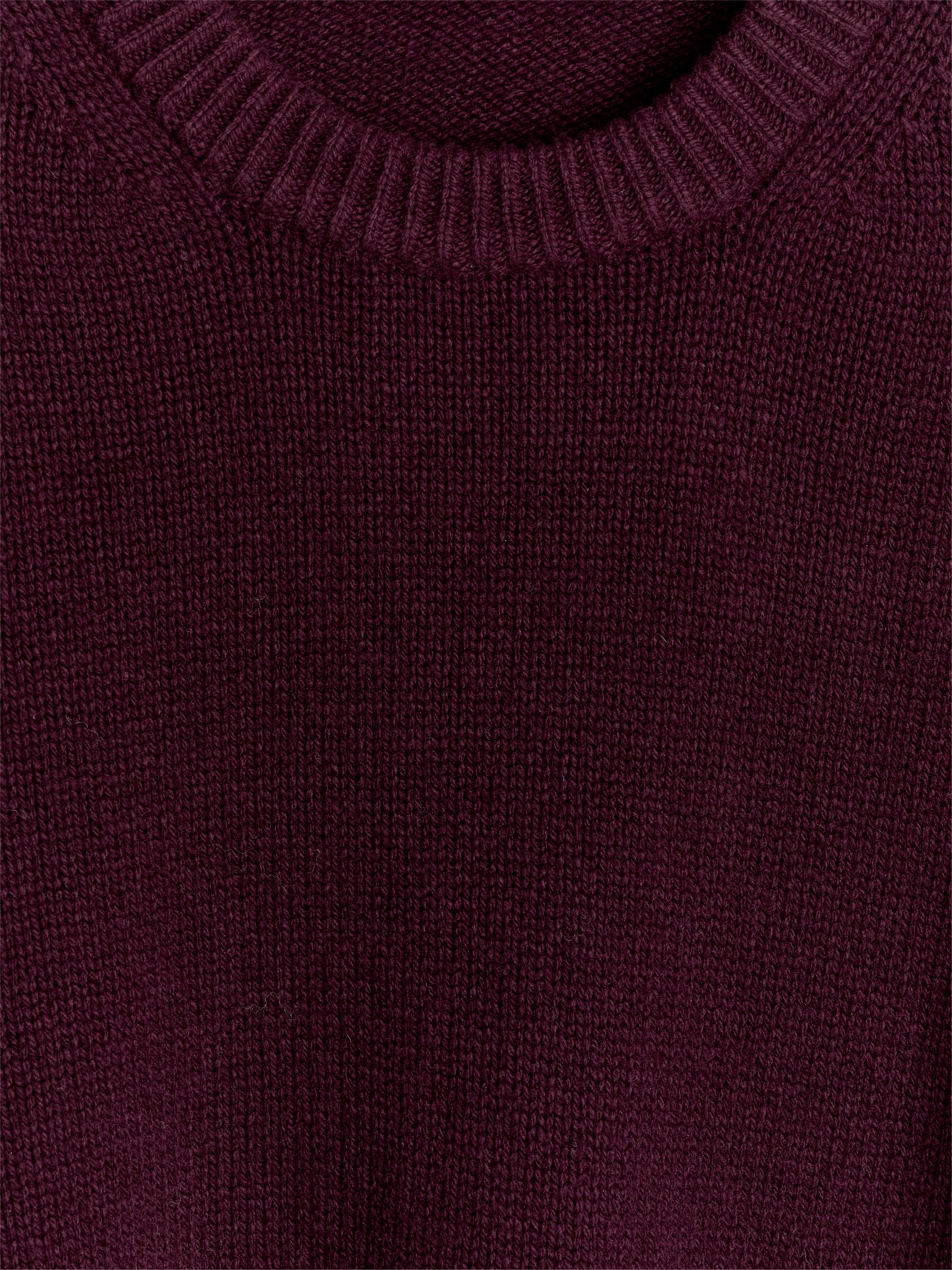 Strickpullover aus schwerer Wollmischung - Dunkelrot - Oversize - Herren - StillMedia/DescriptiveDetail - 1