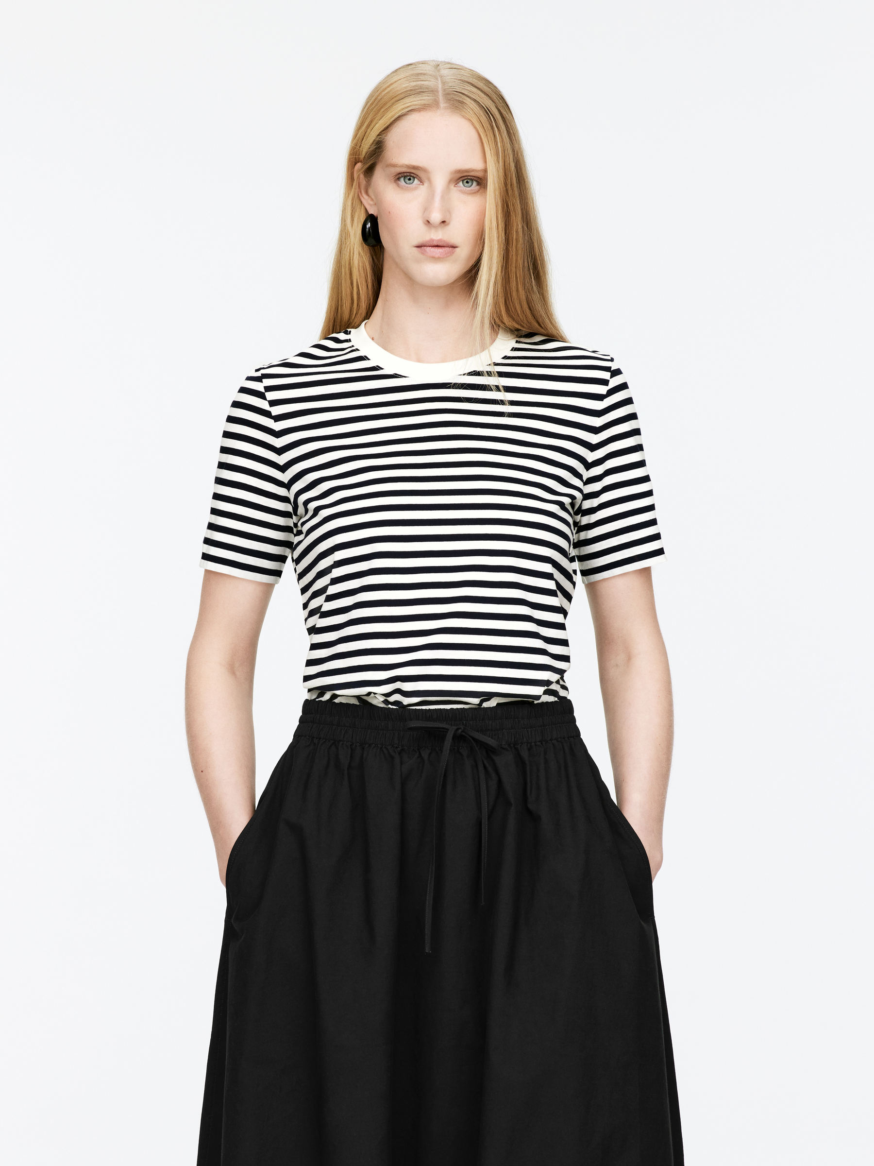 LILY Lightweight T-Shirt-#F4F3E9-15100