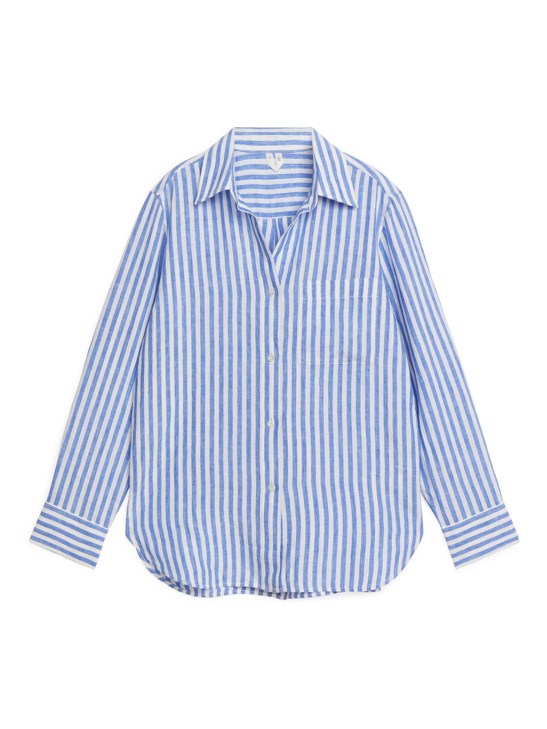 Linen Shirt-#9BBCD9-1865