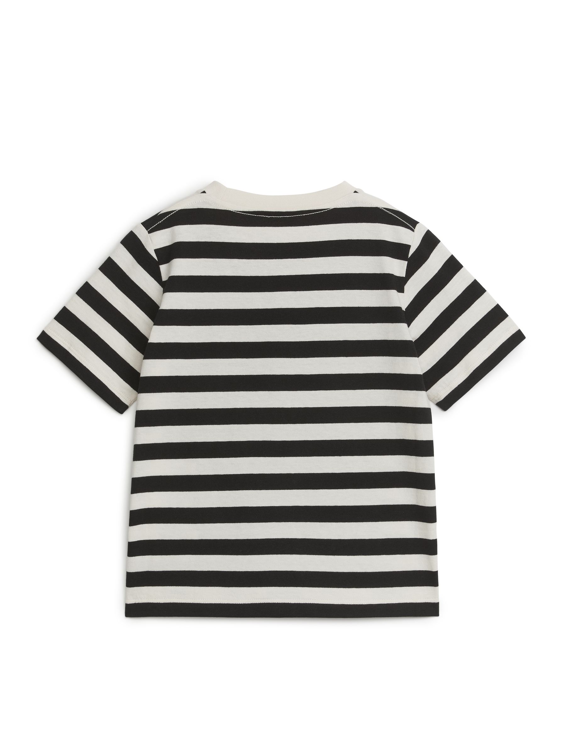 T-Shirt - Schwarz/Gestreift - Loose Fit - Children - StillMedia/DescriptiveStillLife - 1