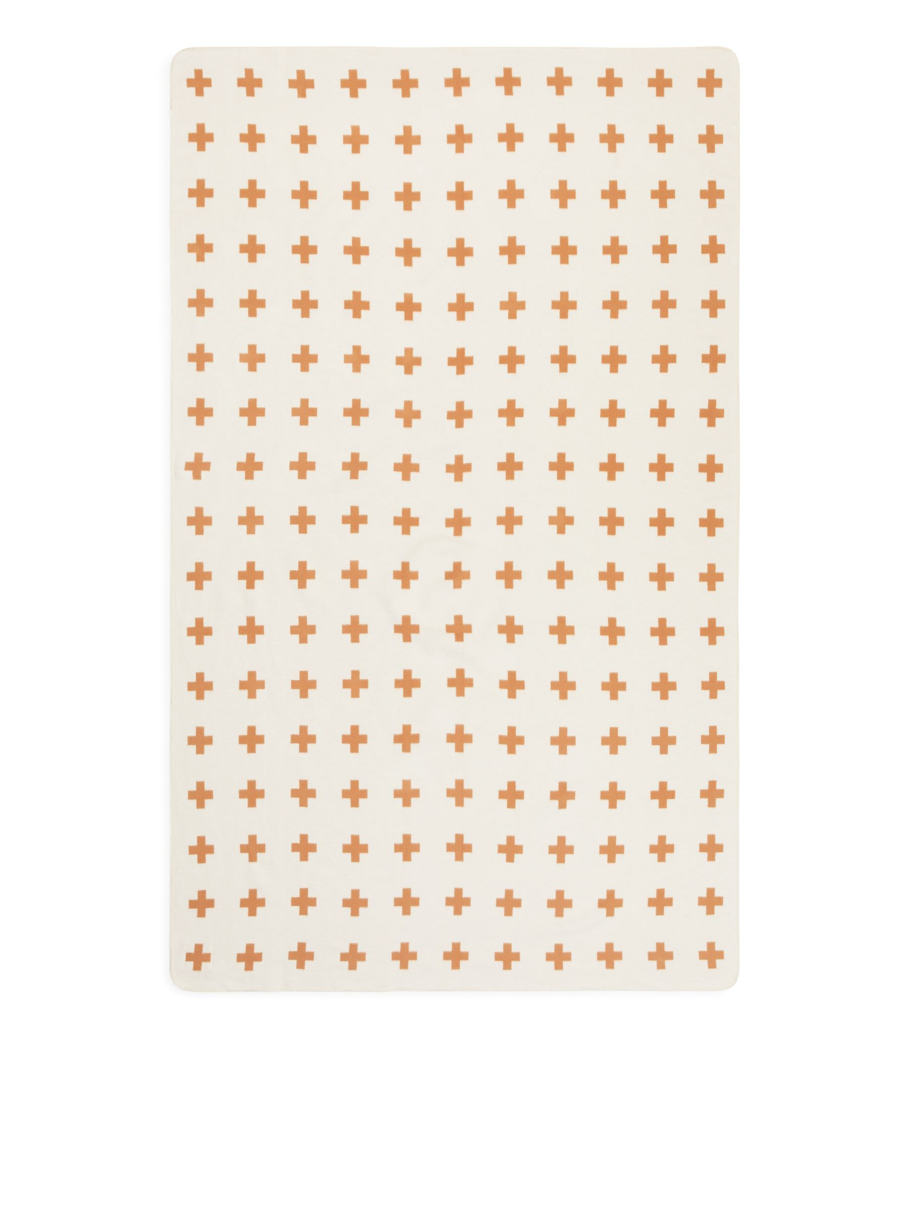 Pia Wallén Cross Blanket - Beige/White - Homeware - StillMedia/DescriptiveStillLife - 3