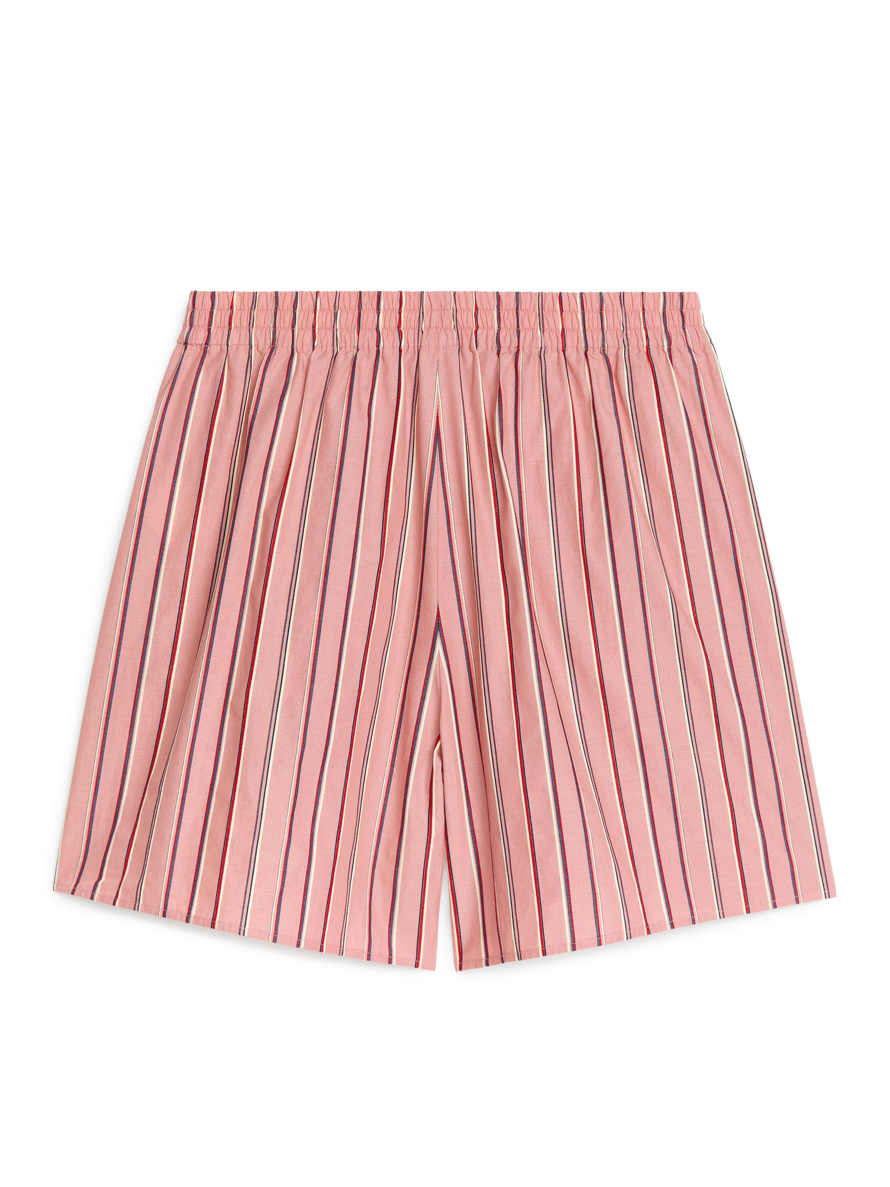 Short décontracté en coton - Rose/Rouge - Relaxed fit - Femme - StillMedia/DescriptiveStillLife - 1