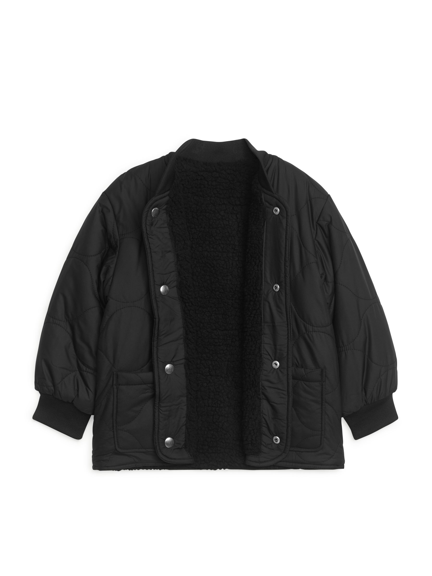 Wendejacke mit Teddy- und Steppseite - Schwarz - Kinder - StillMedia/DescriptiveDetail - 4