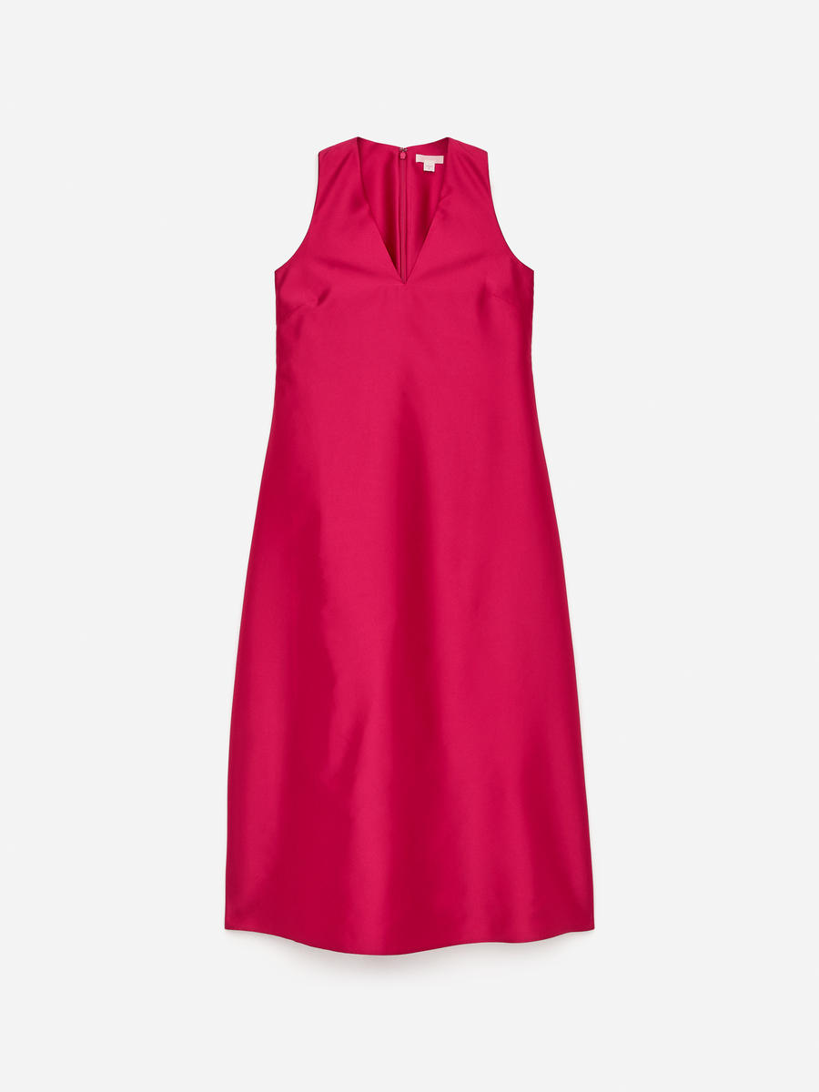 ARKET Women's  Sculptural V-Neck Dress Pink,  size 44