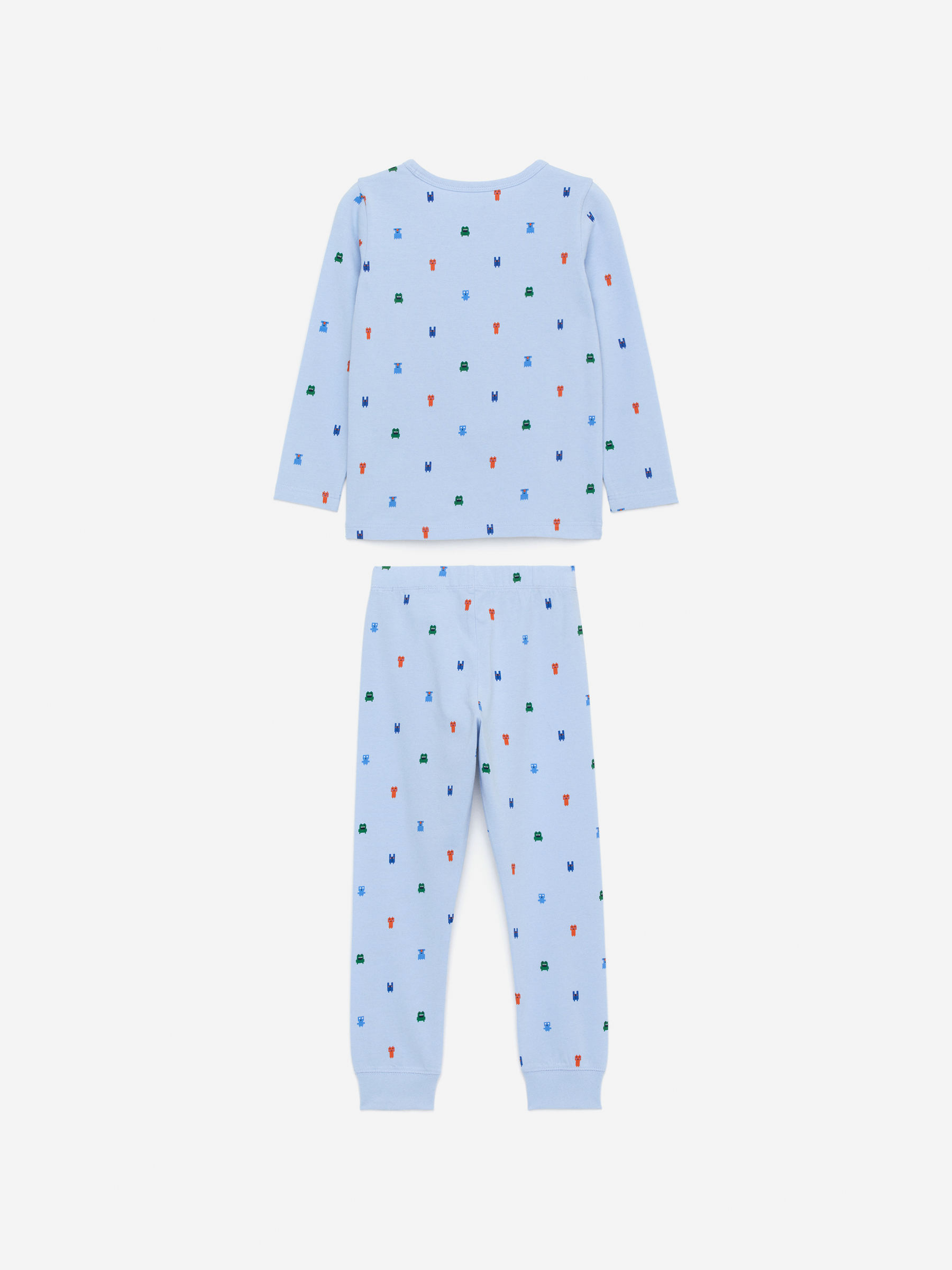 Jersey Pyjama Set - Light Blue - Regular fit - Children - StillMedia/DescriptiveStillLife - 1