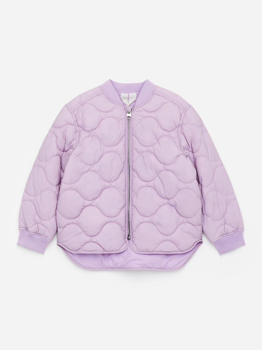 Quilted Jacket-#BFAED2-13700