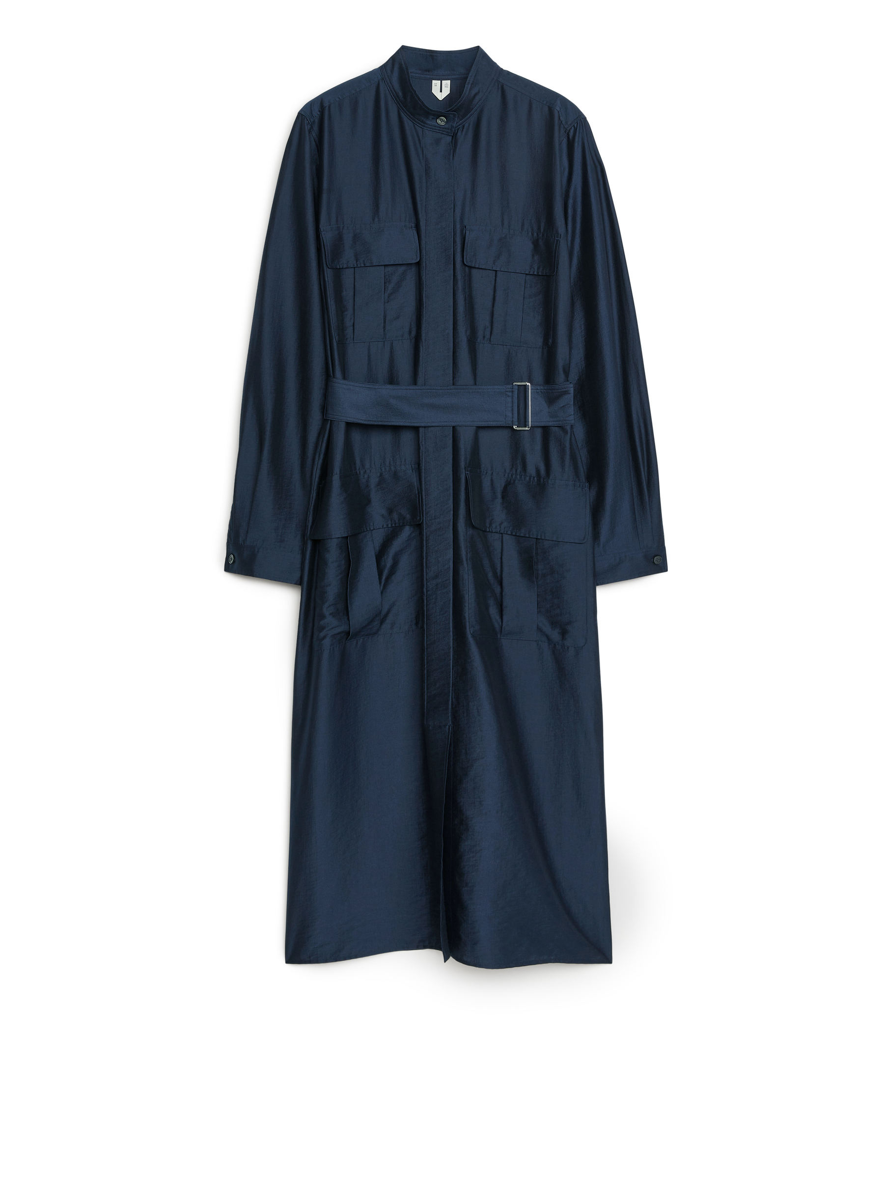 Utility-Kleid mit Gürtel - Dunkelblau - Regular Fit - Damen - StillMedia/DescriptiveStillLife - 1