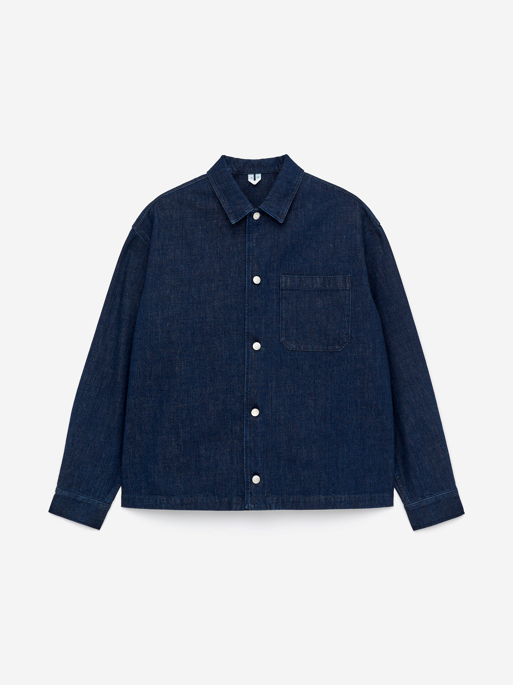 Denim Overshirt-#2E3036-16021