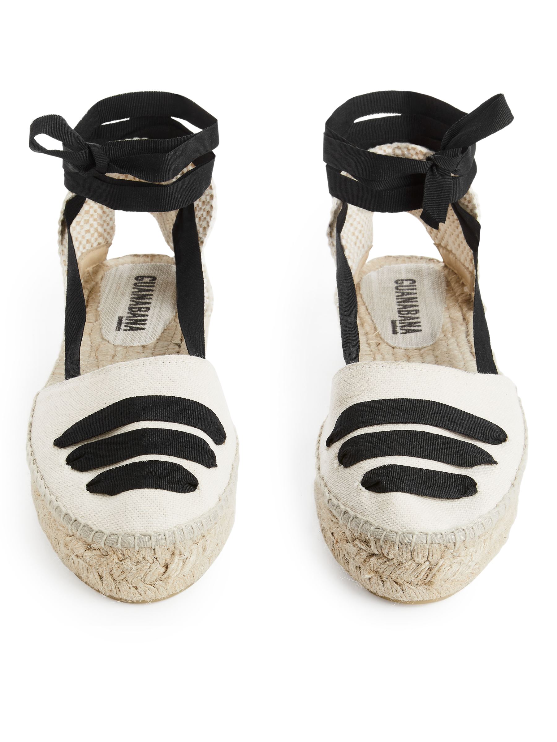 Guanabana Laced Espadrille Sandals - Beige - Women - StillMedia/DescriptiveStillLife - 3