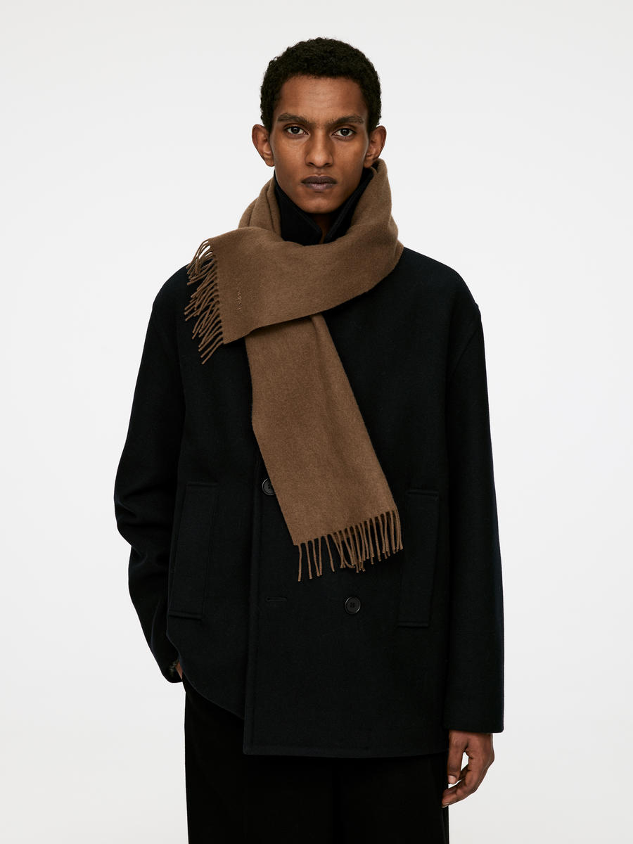 Wool Scarf-#978F78-13353