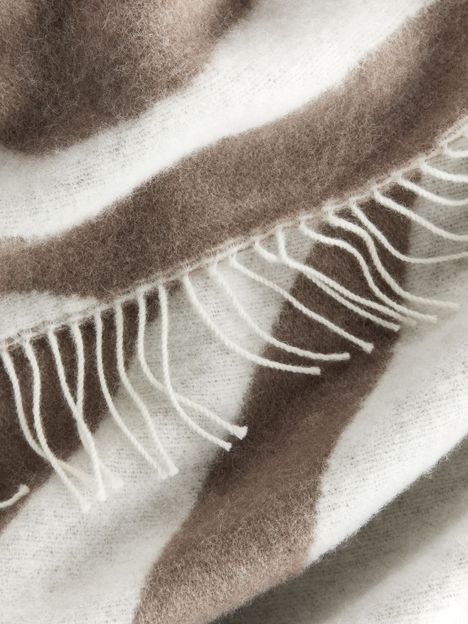 Manta de lana de cebra Klippan - Beige/blanco - Homeware - StillMedia/DescriptiveDetail - 1