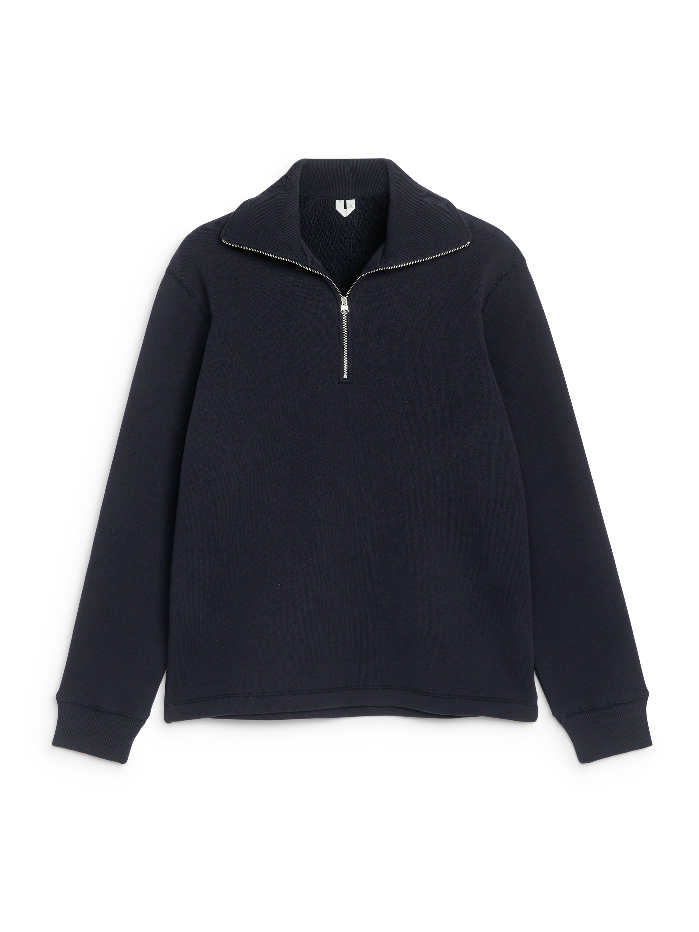 Half Zip Sweatshirt – Dark Blue – Men – ARKET DK