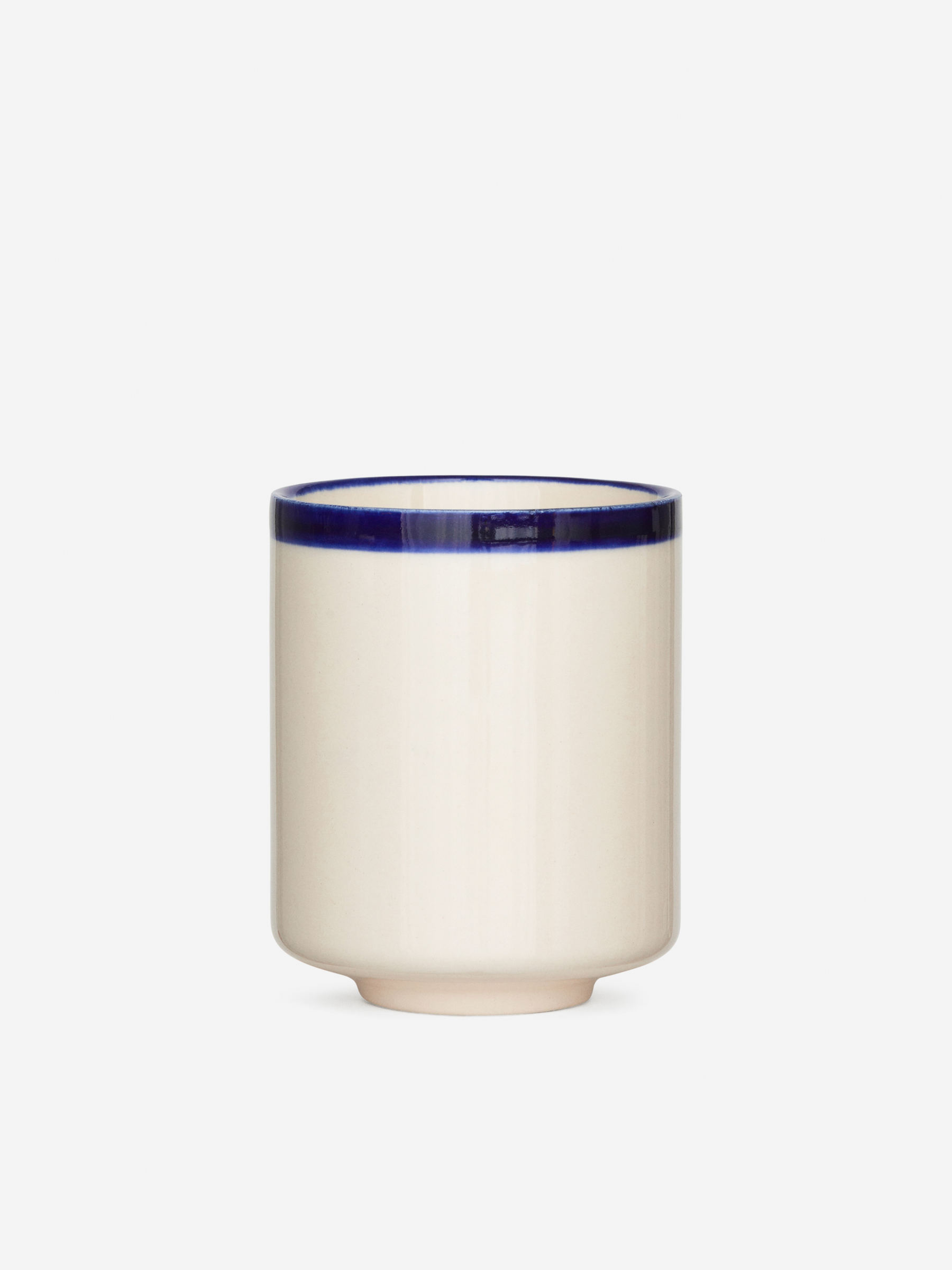 Stoneware Cups Set of 2 - White/Blue - Homeware - StillMedia/DescriptiveDetail - 1