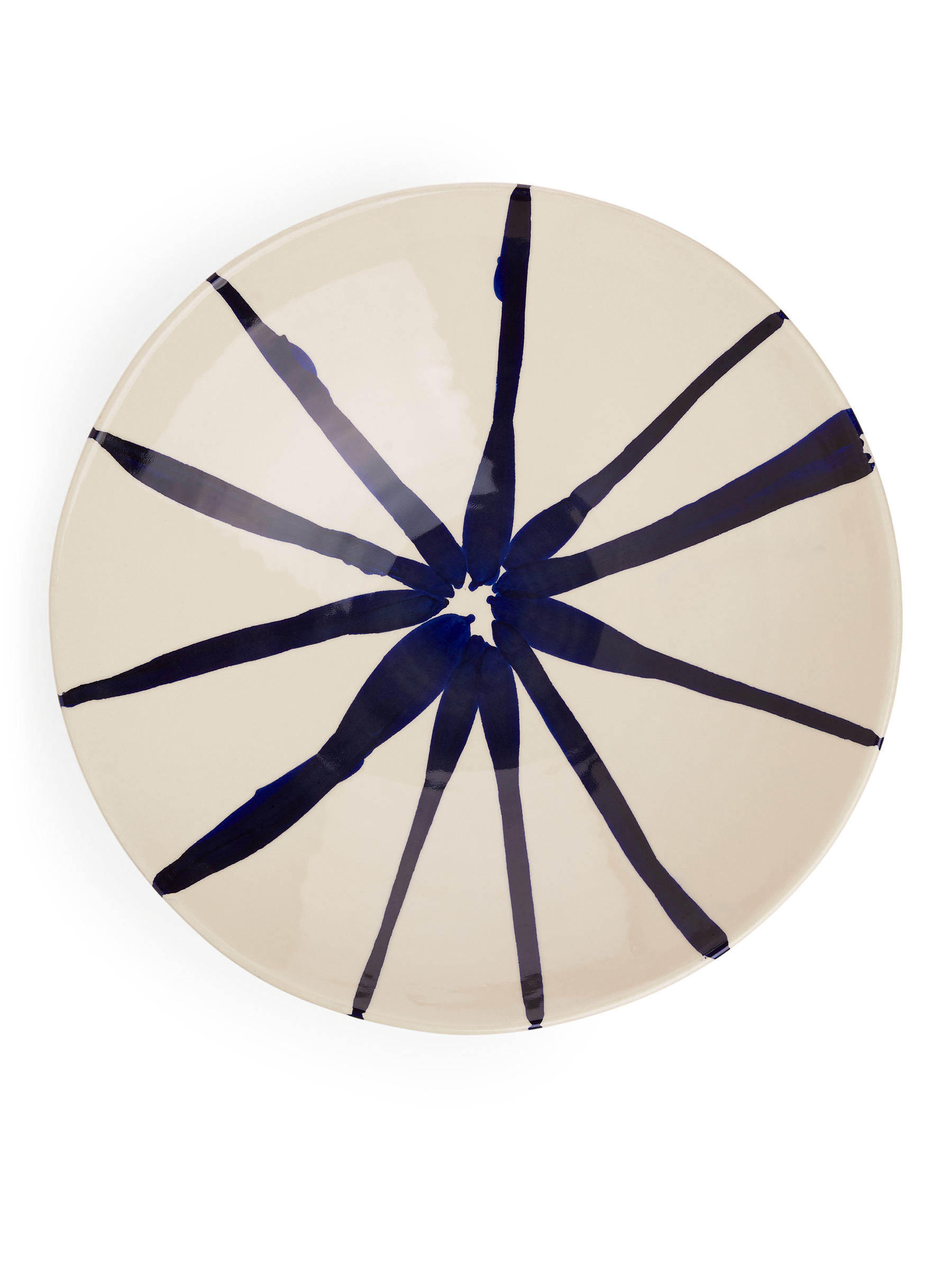 Steingutschale, 42 cm - Weiß/Blau - Homeware - StillMedia/DescriptiveStillLife - 3