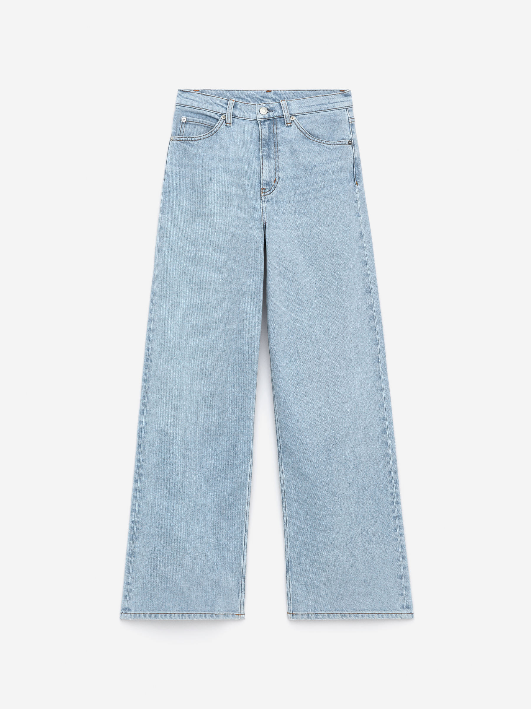 LUPINE Flared Jeans-Blue-15549